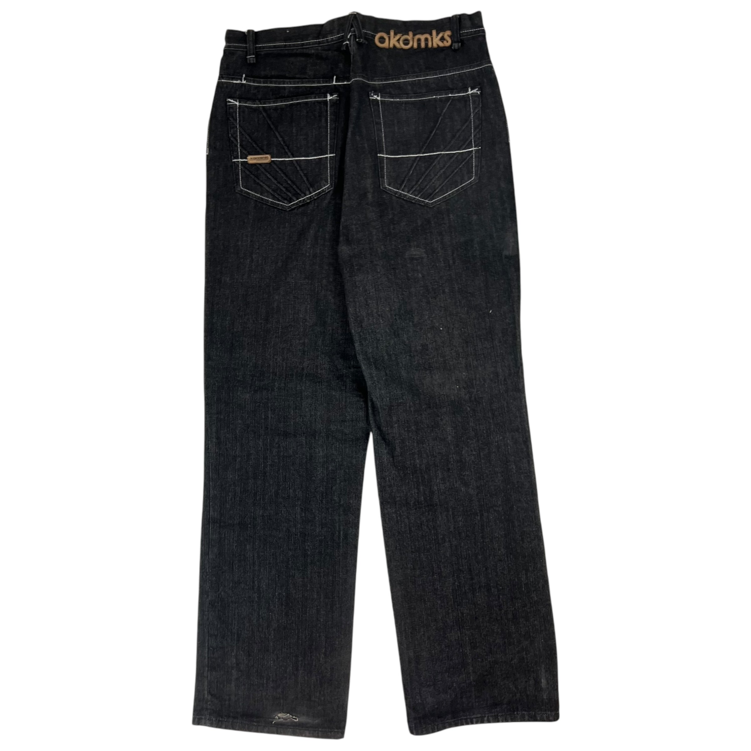 Vintage Y2K Akademiks Denim Jeans Black