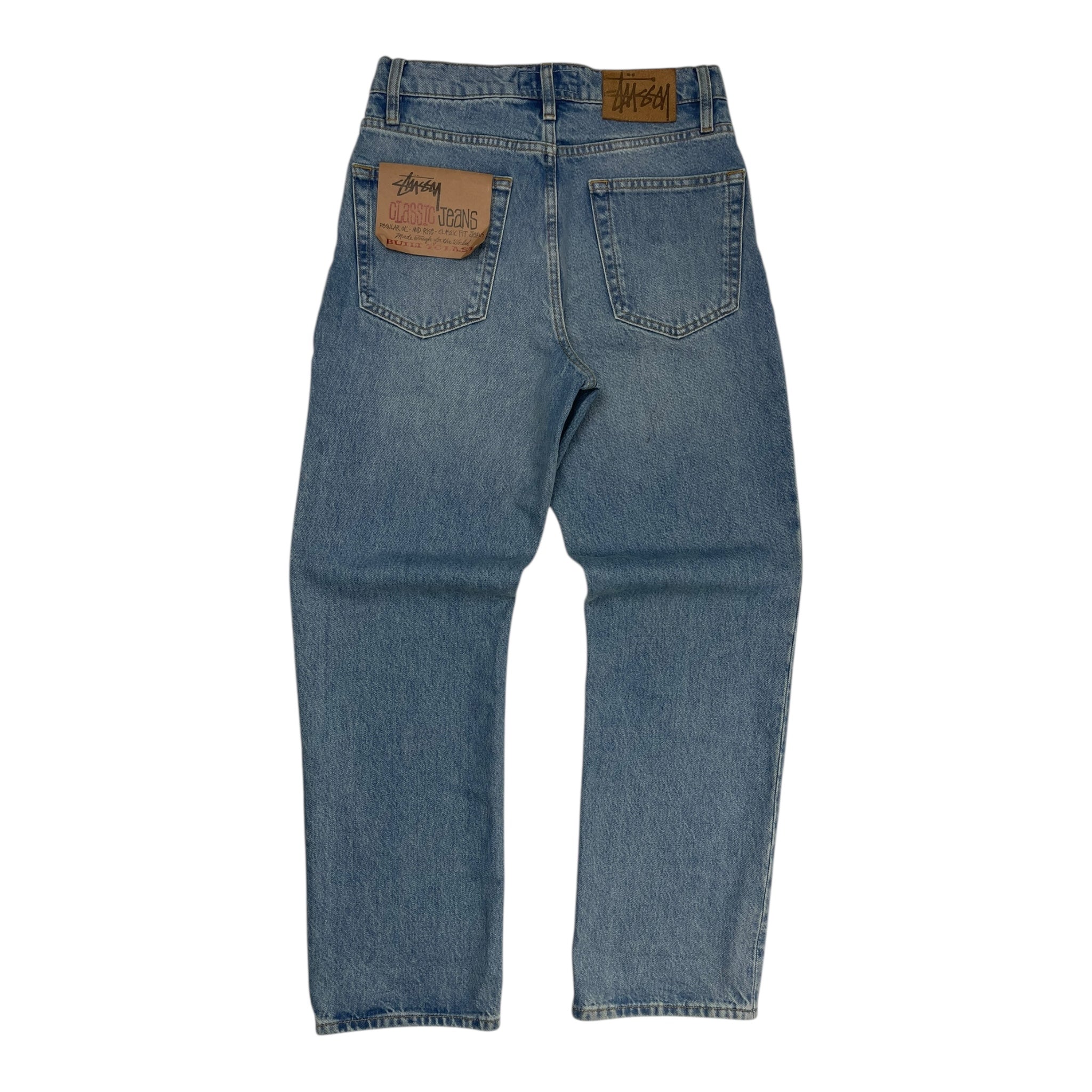 パンツ STUSSY CLASSIC JEAN DENIM 24ss New Classic Jean Denim – Rinsed Indigo | Pants | Stüssy Canada