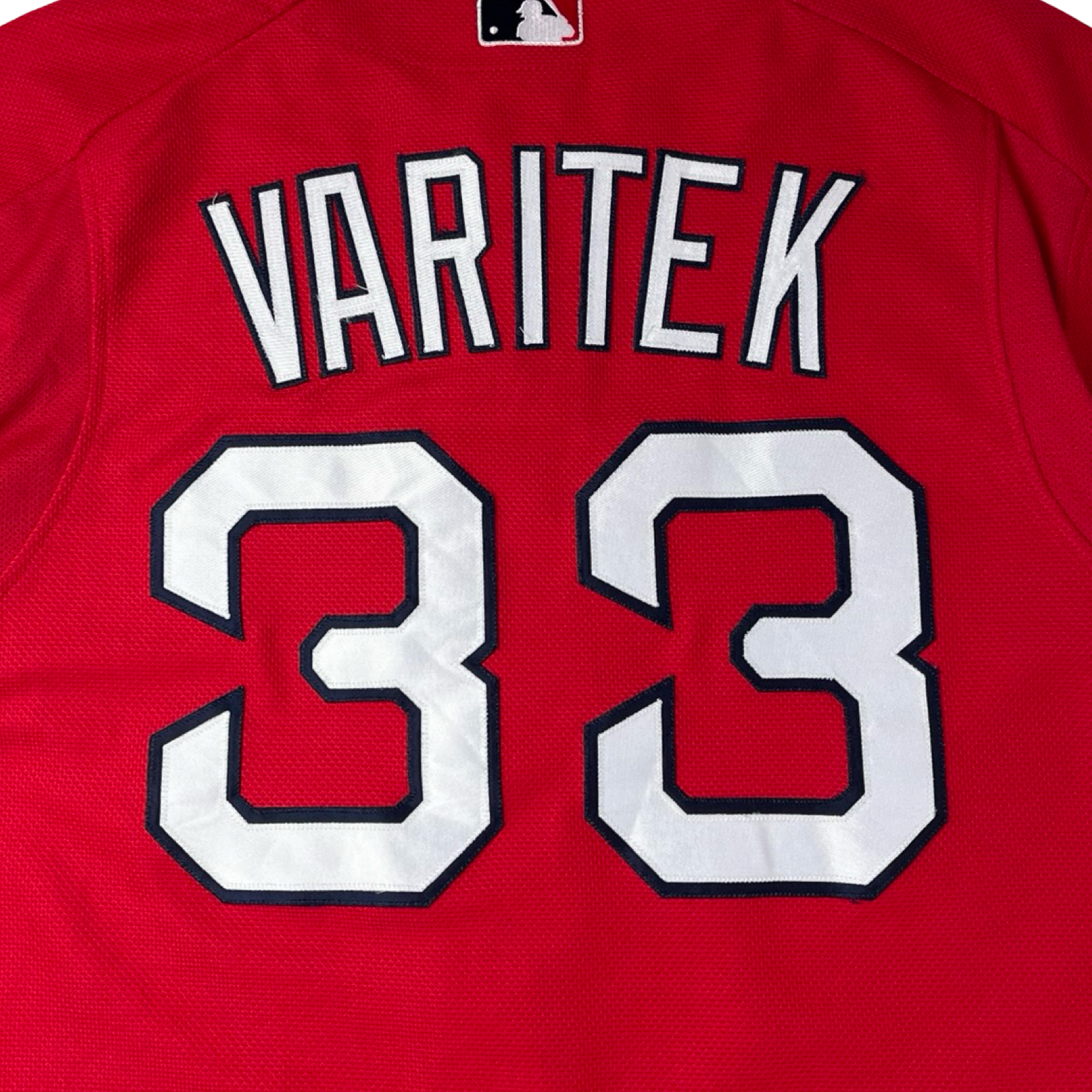 Majestic Boston Red Sox #33 Varitek MLB Button-Up Jersey