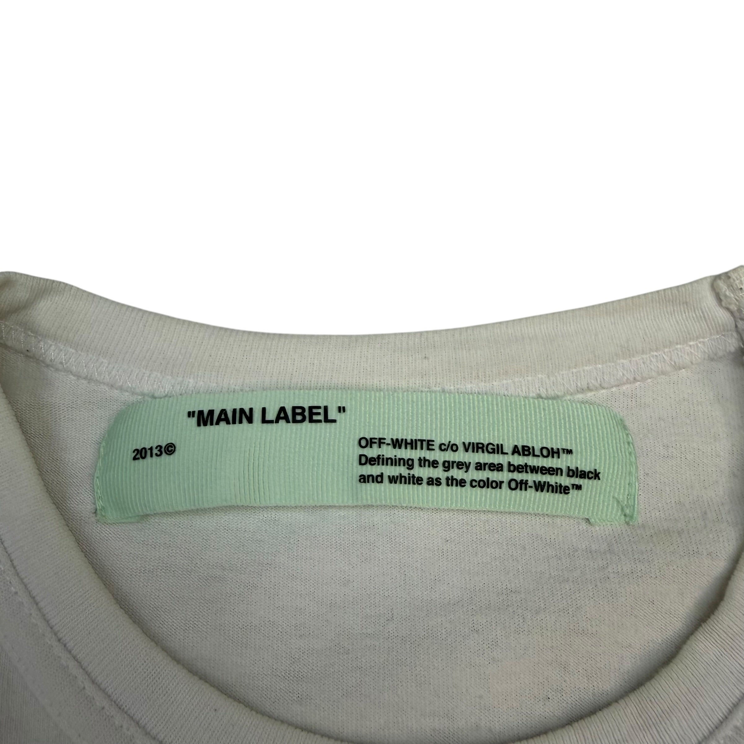 Off-White Temperature Firetape Longsleeve White
