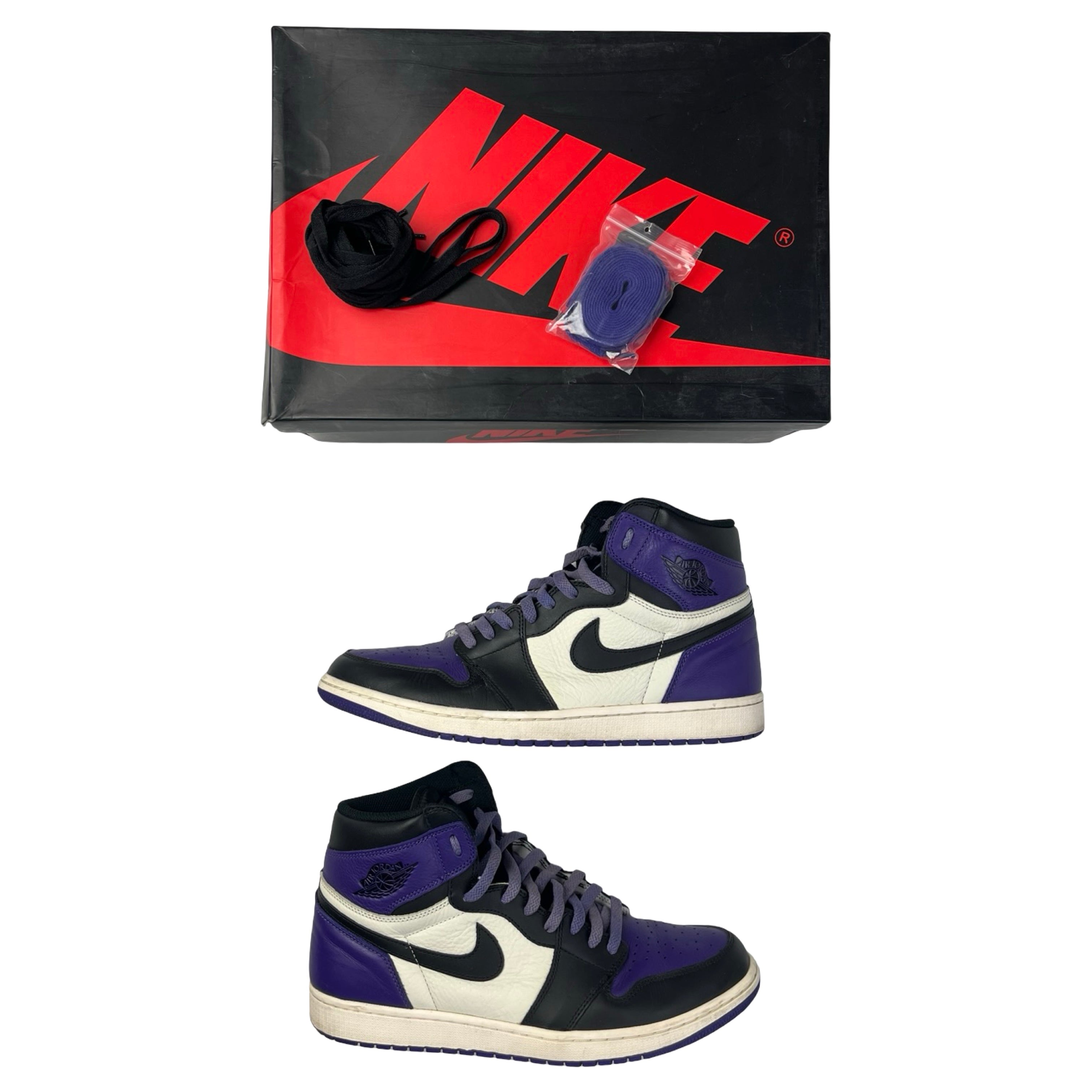 Jordan 1 Retro High Court Purple (Used)
