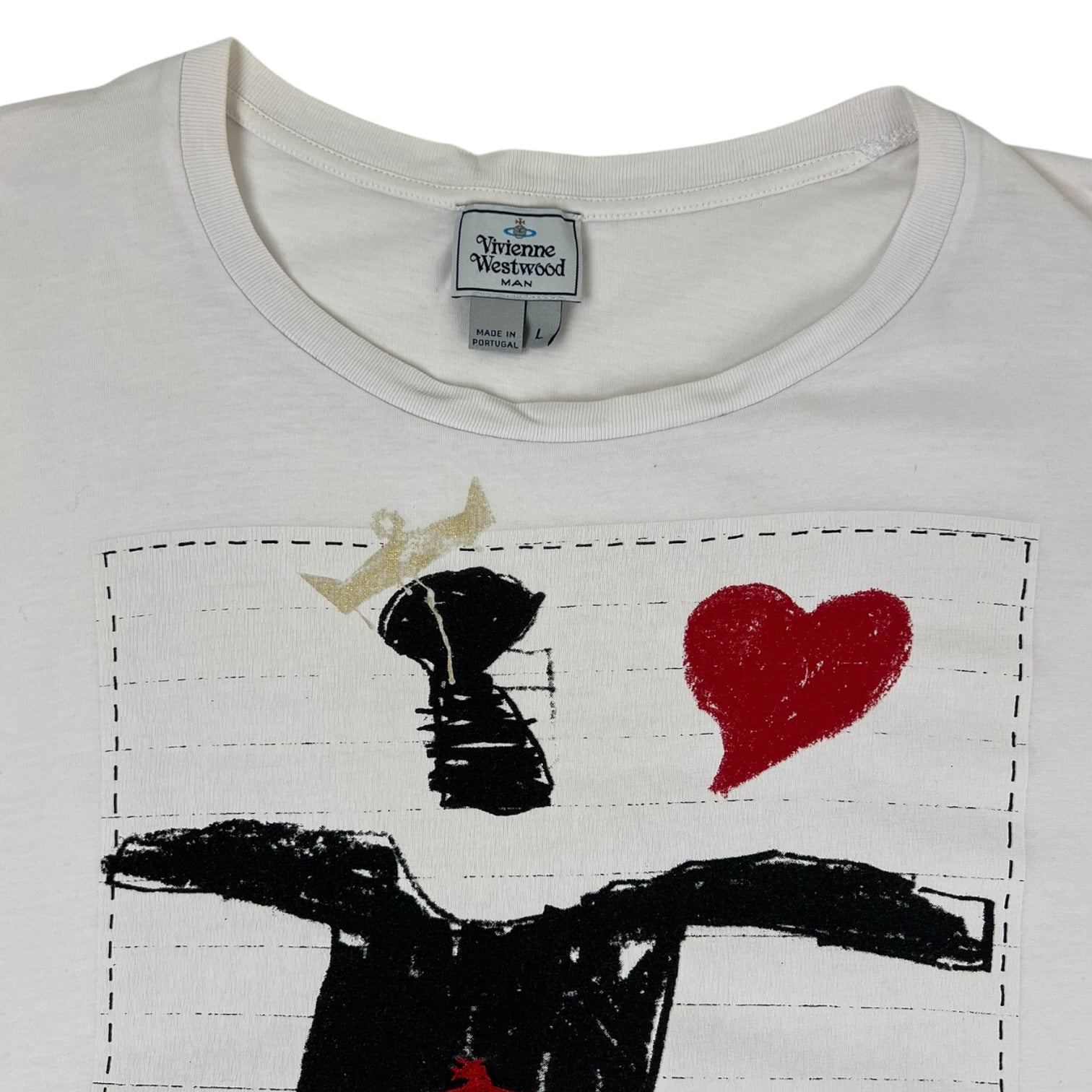 Vivienne Westwood MAN “Sorry Sight” T-Shirt White
