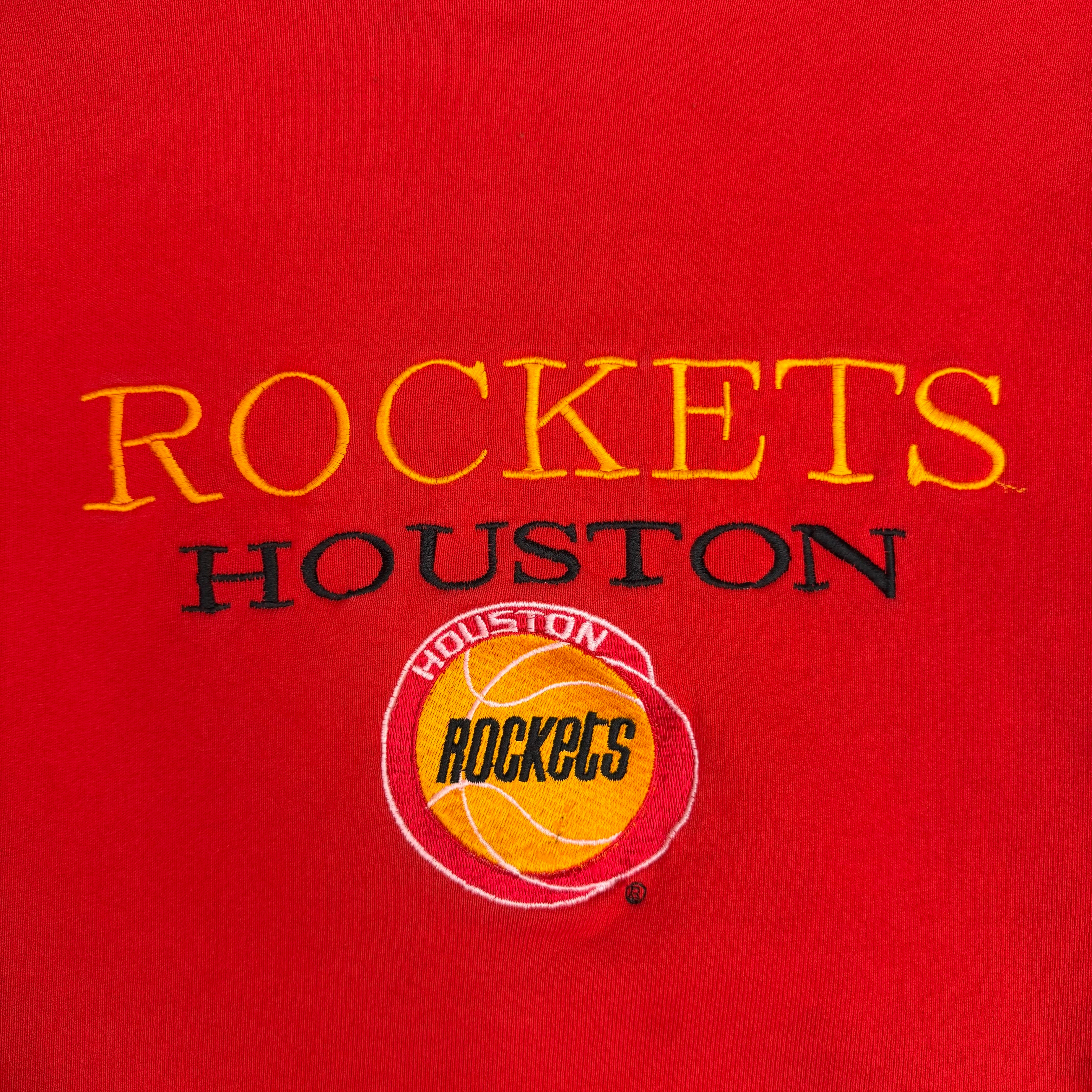 Vintage Houston Rockets Crewneck Red