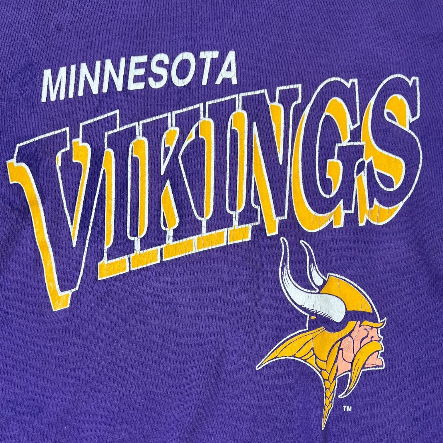 Vintage 1990’s Minnesota Vikings Sweatshirt Purple