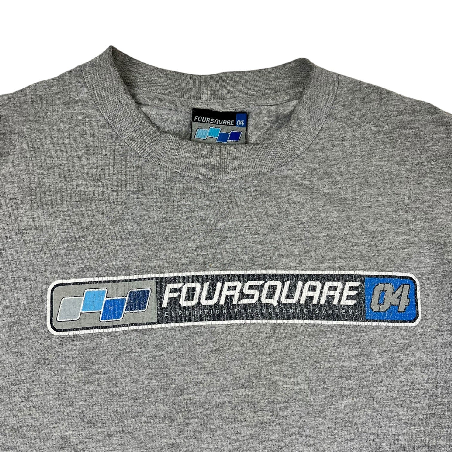 Vintage Foursquare 04 Logo Graphic T-Shirt