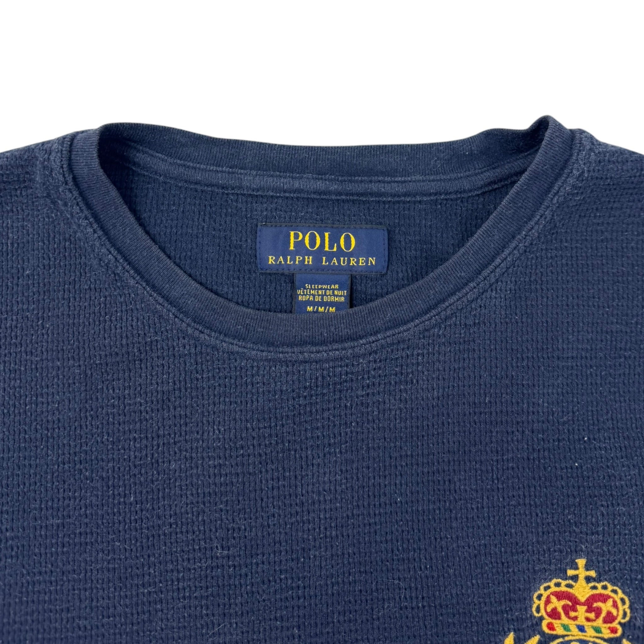 Polo Ralph Lauren Thermal Knit Navy/Grey