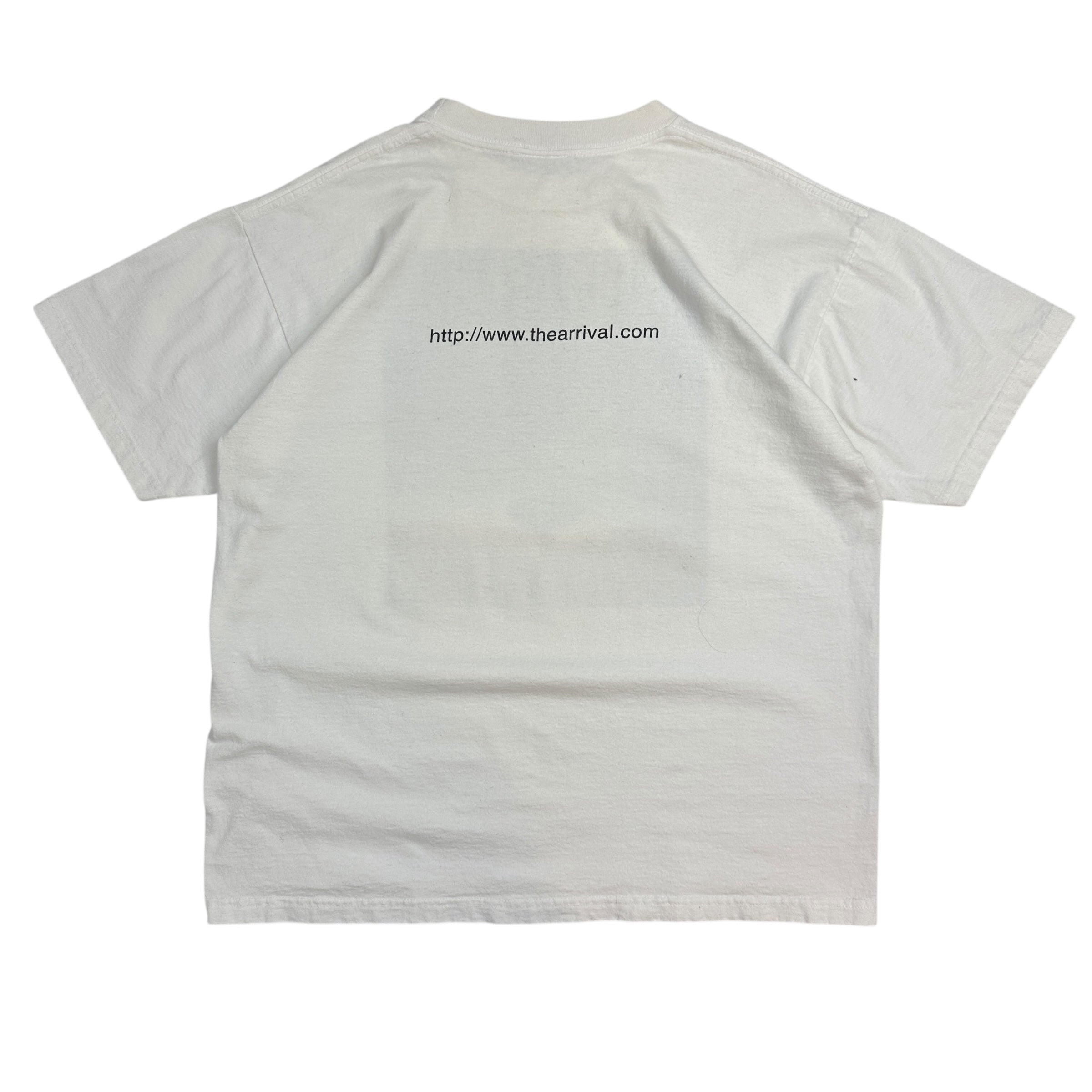 1996 The Arrival Charlie Sheen Movie Tee White