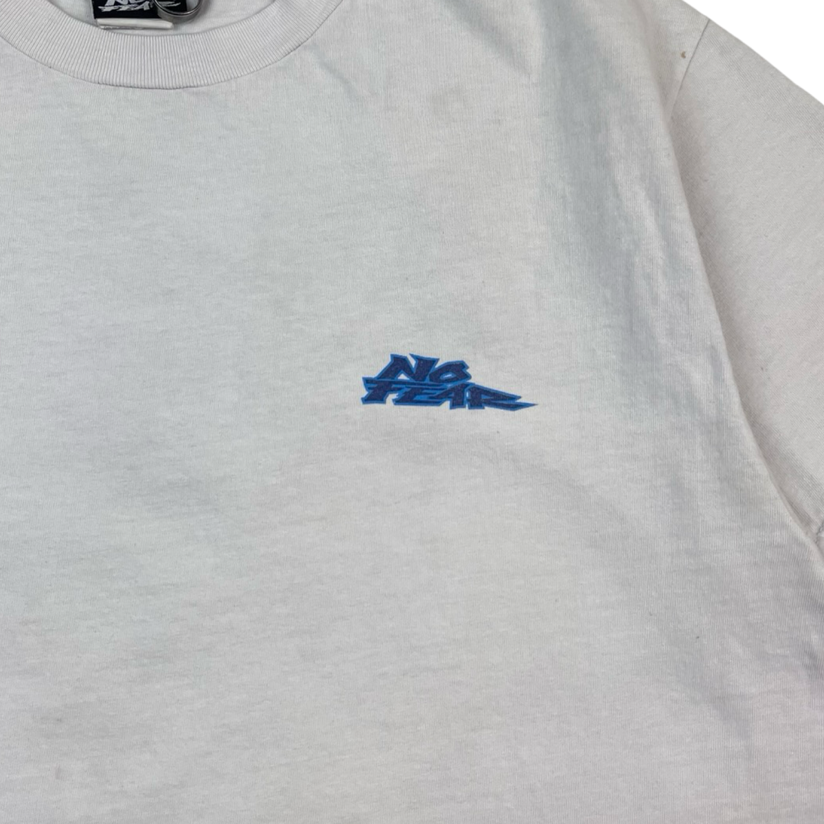 Vintage Y2K No Fear Sparkly Dragon Surf T-Shirt