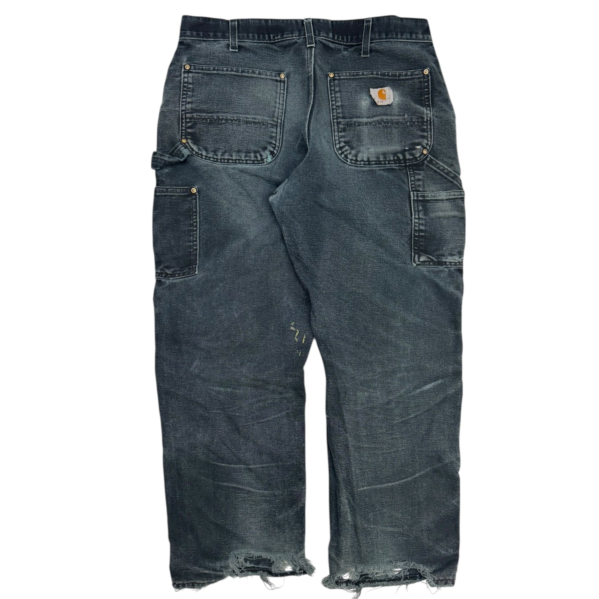 Carhartt Double Knee Work Pant Distressed Fest