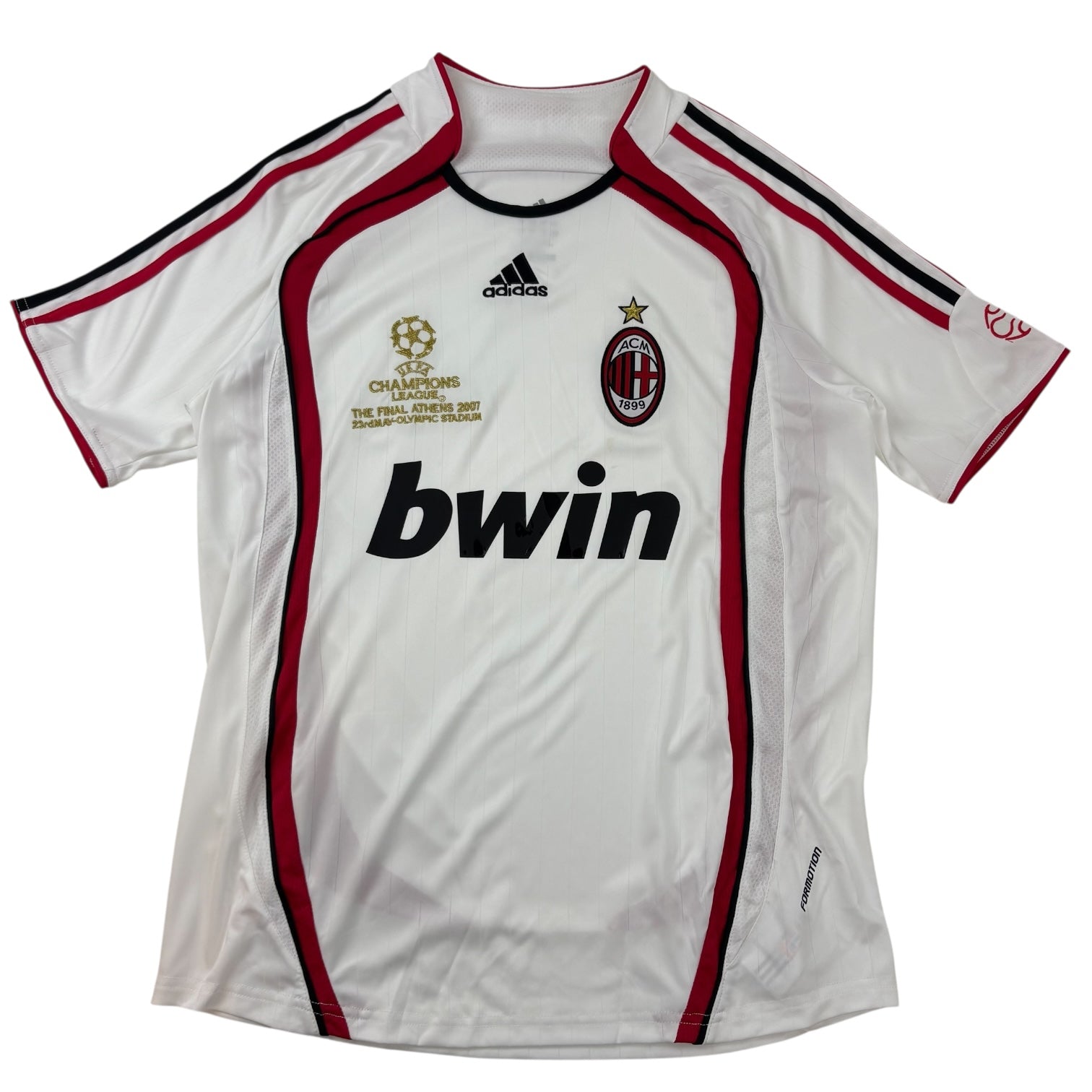 2007 Adidas Ac Milan Jersey White