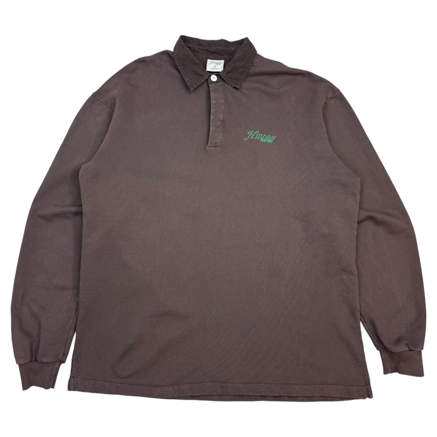 Hidden NY L/S Polo Brown