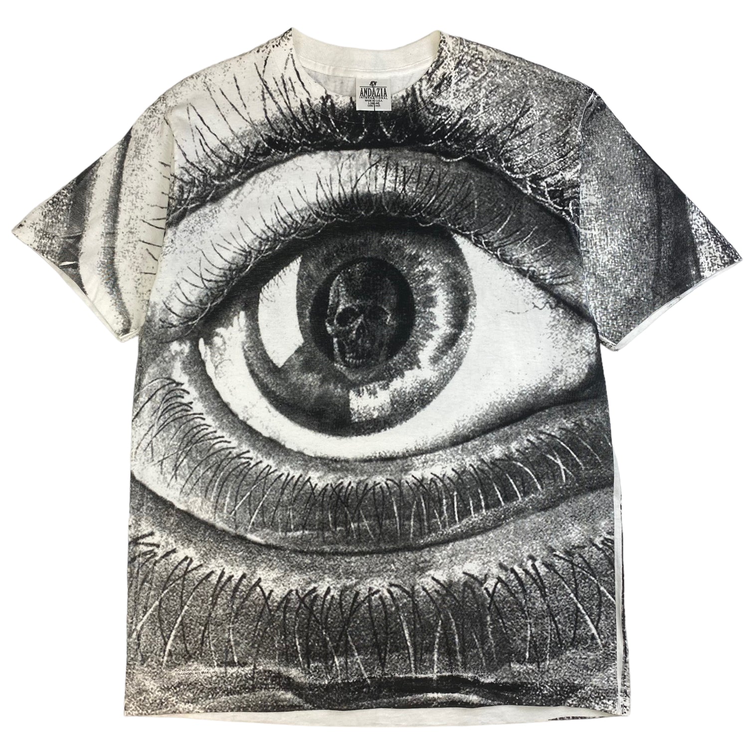 Vintage MC Escher Eye All Over Print Tee