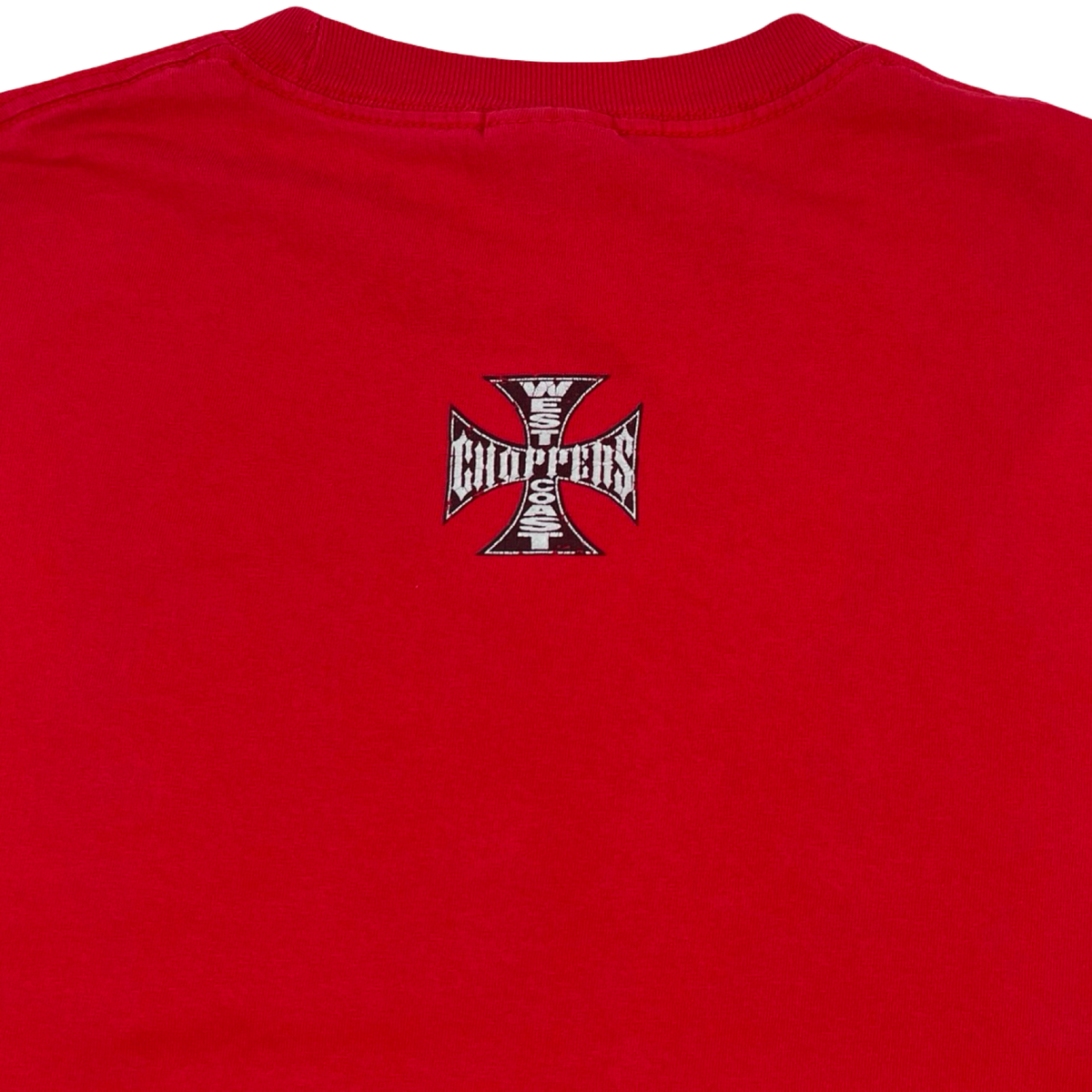 Vintage West Coast Choppers Long-Sleeve T-Shirt Red