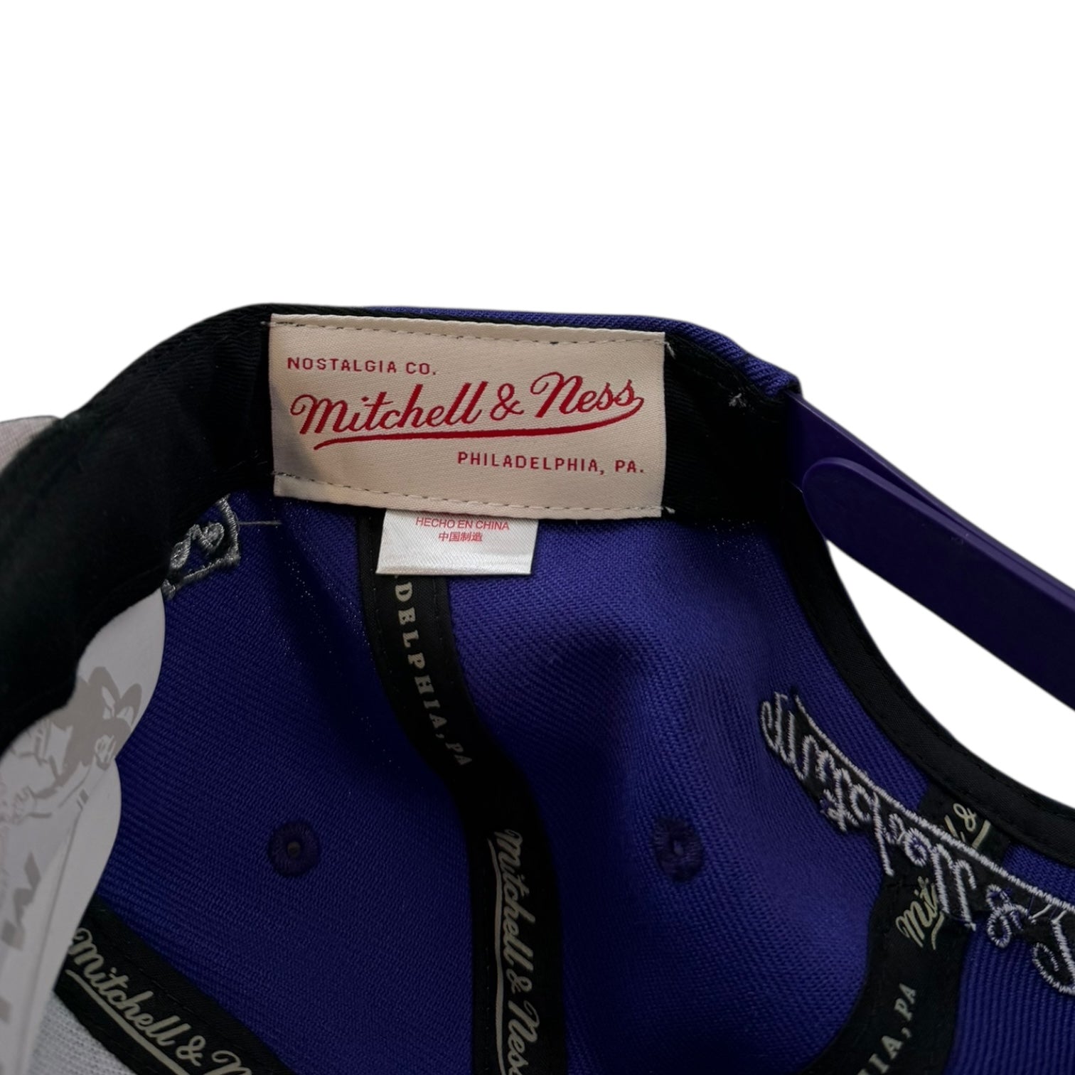 Mitchell & Ness X OVO Toronto Raptors Hat Purple/Black