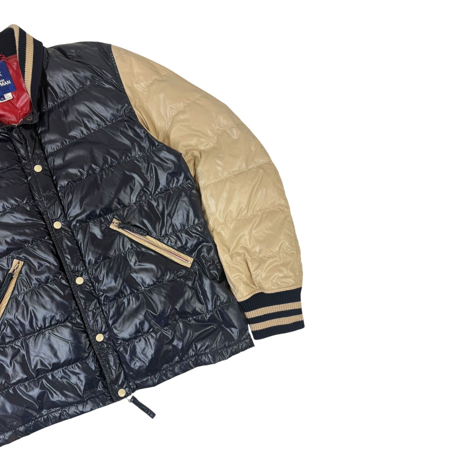 Junya Watanabe MAN x Duvetica Quilted Puffer Jacket Khaki/Navi