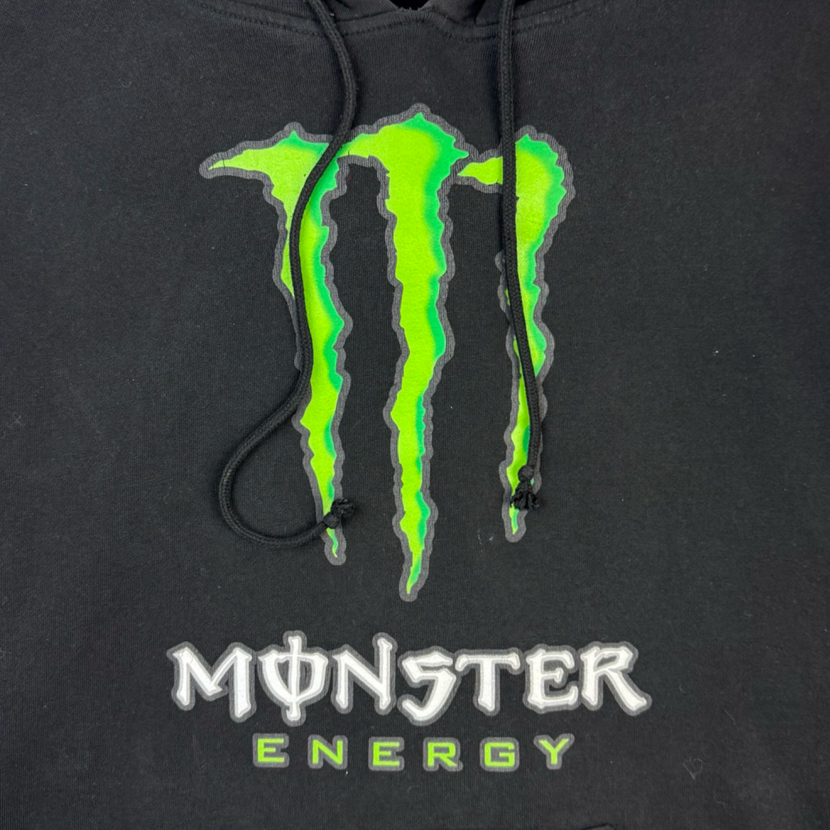 Vintage Y2K Monster Energy Hoodie Black