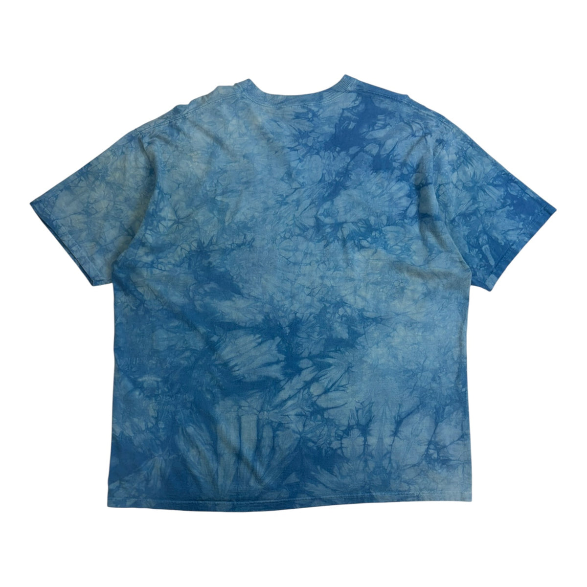 Vintage 1995 Grateful Dead Spiral Bear Liquid Blue Tie Dye T-Shirt