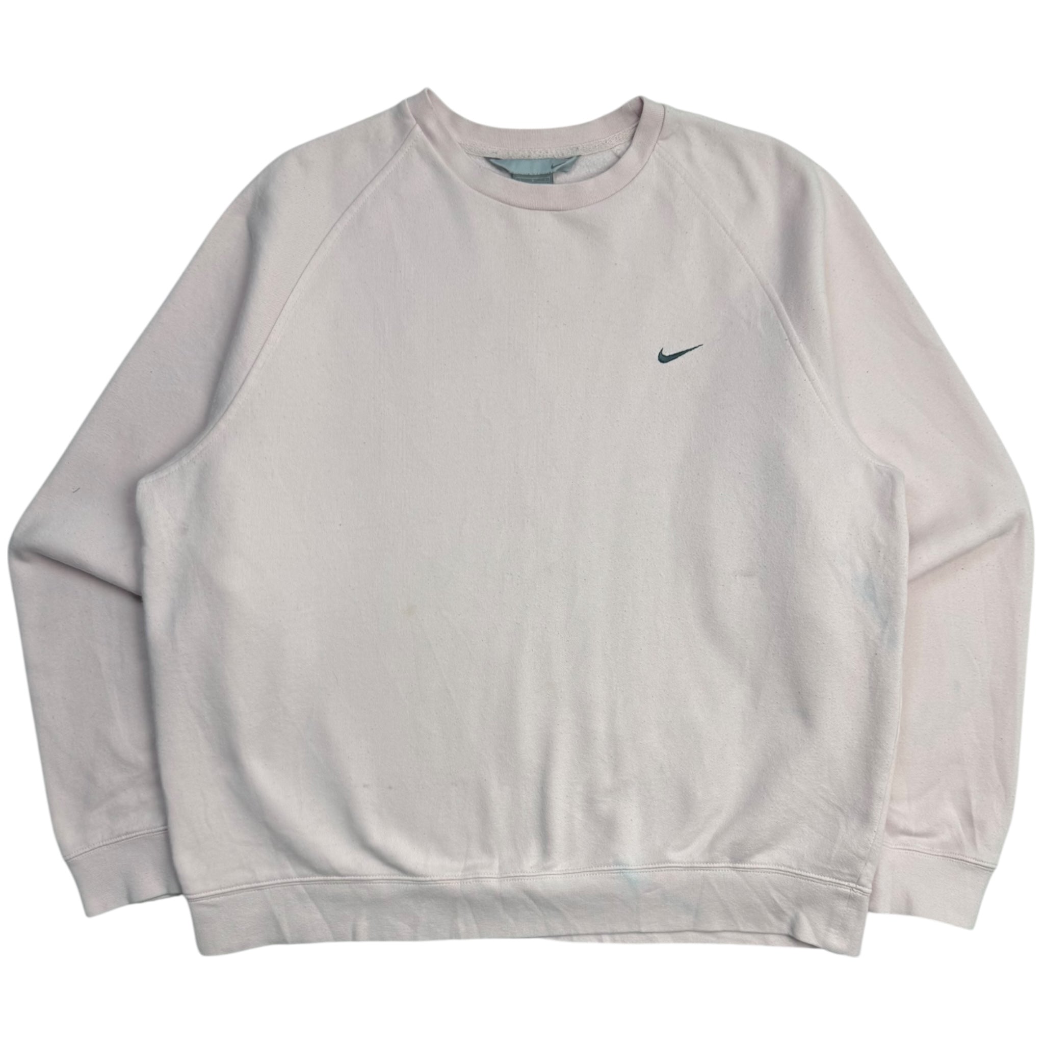 Vintage Y2K Nike Pocket Swoosh Crewneck Pink