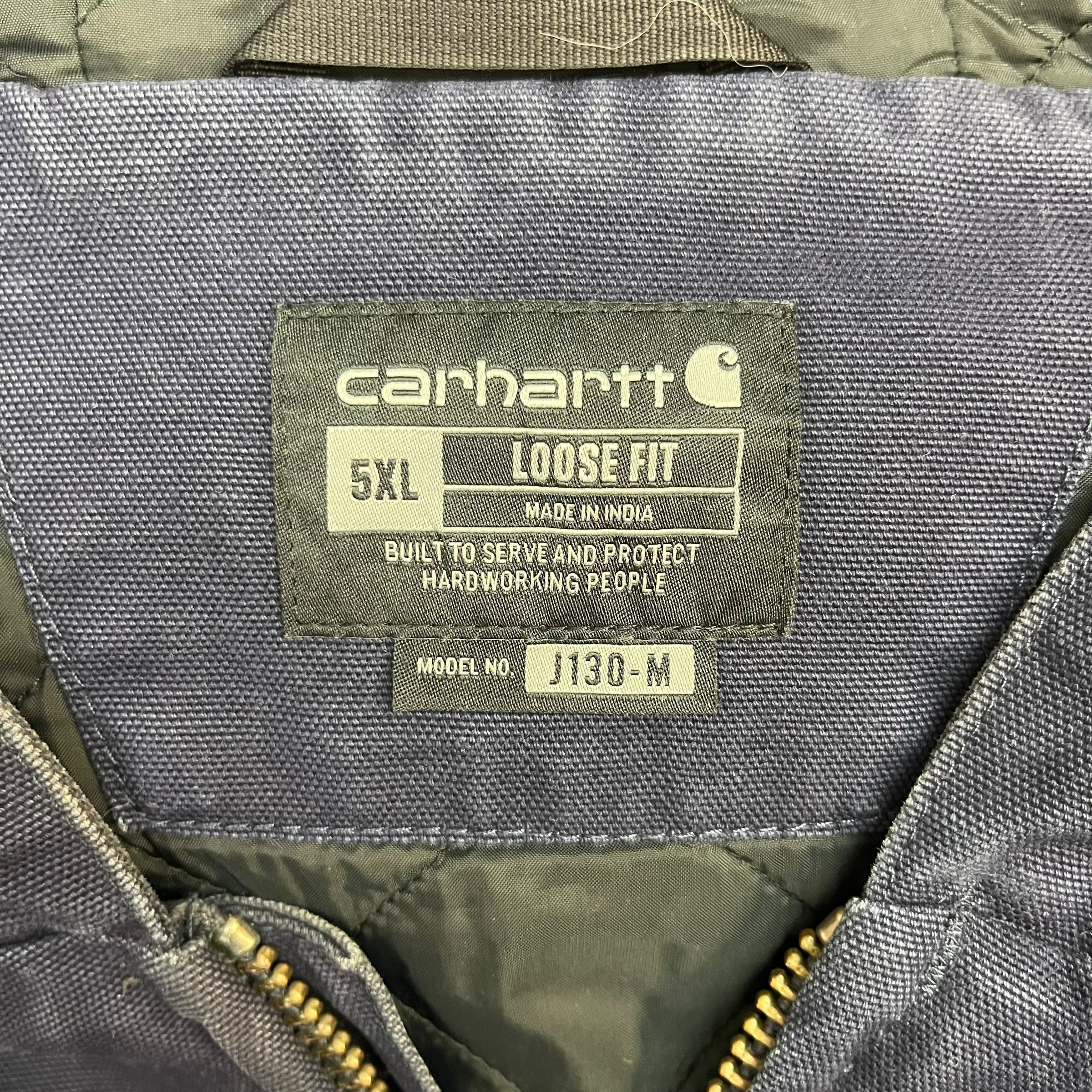 Vintage Carhartt Active Jacket Dark Navy
