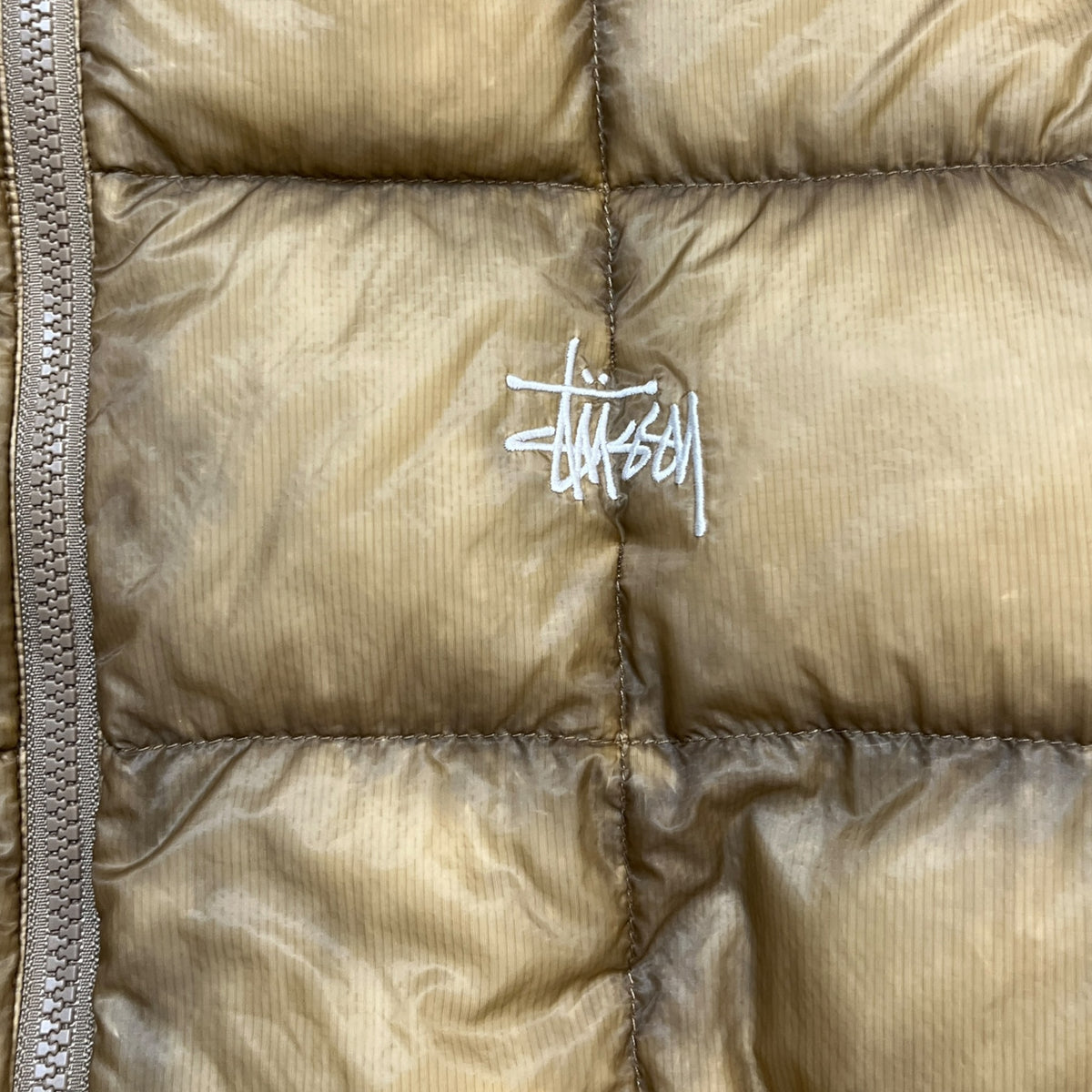 Stussy Midweight Hooded Puffer Olive