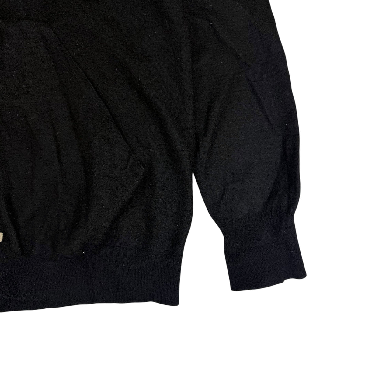 FW15 Rick Owens Cashmere Olmar Mirta Zip Up Hoodie Black