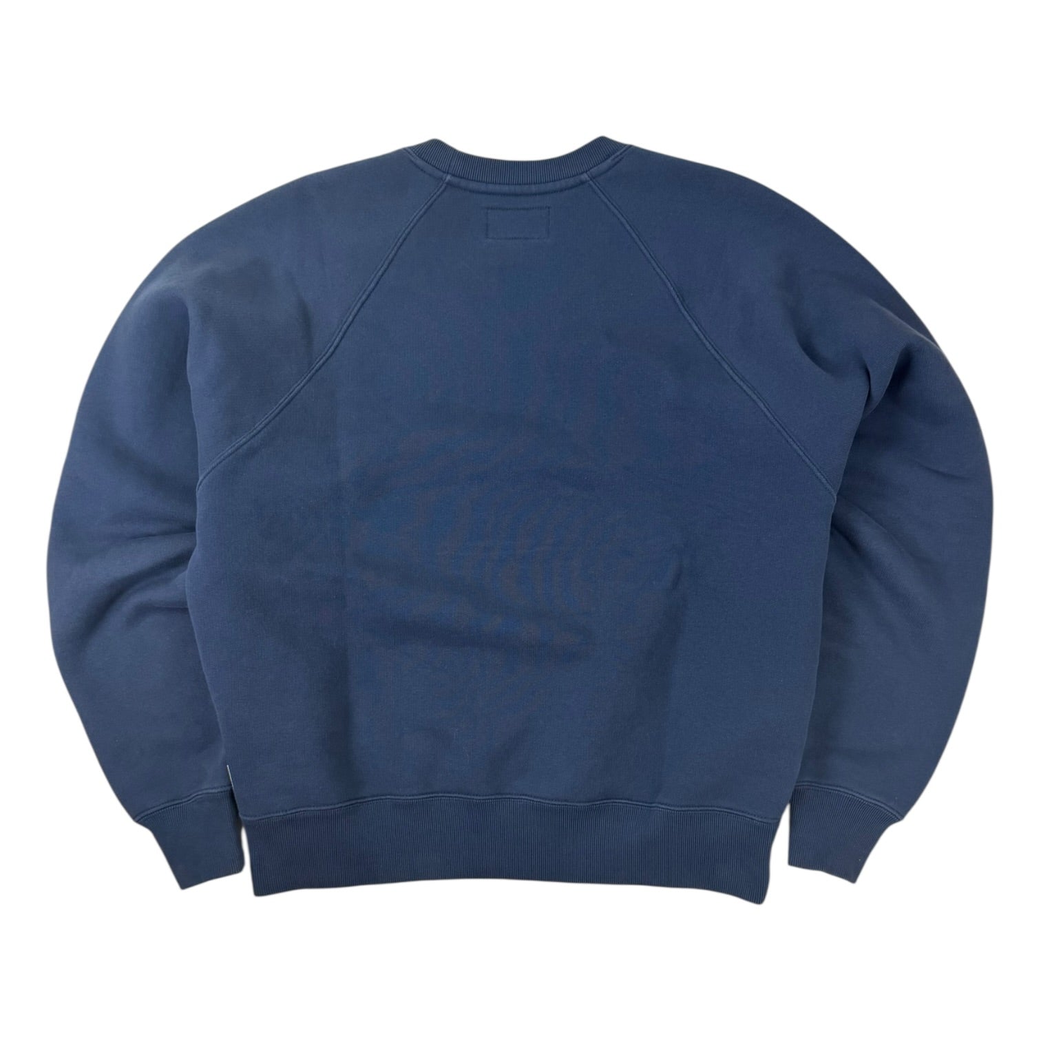 Stussy Fleece Raglan Crewneck Sweater Navy