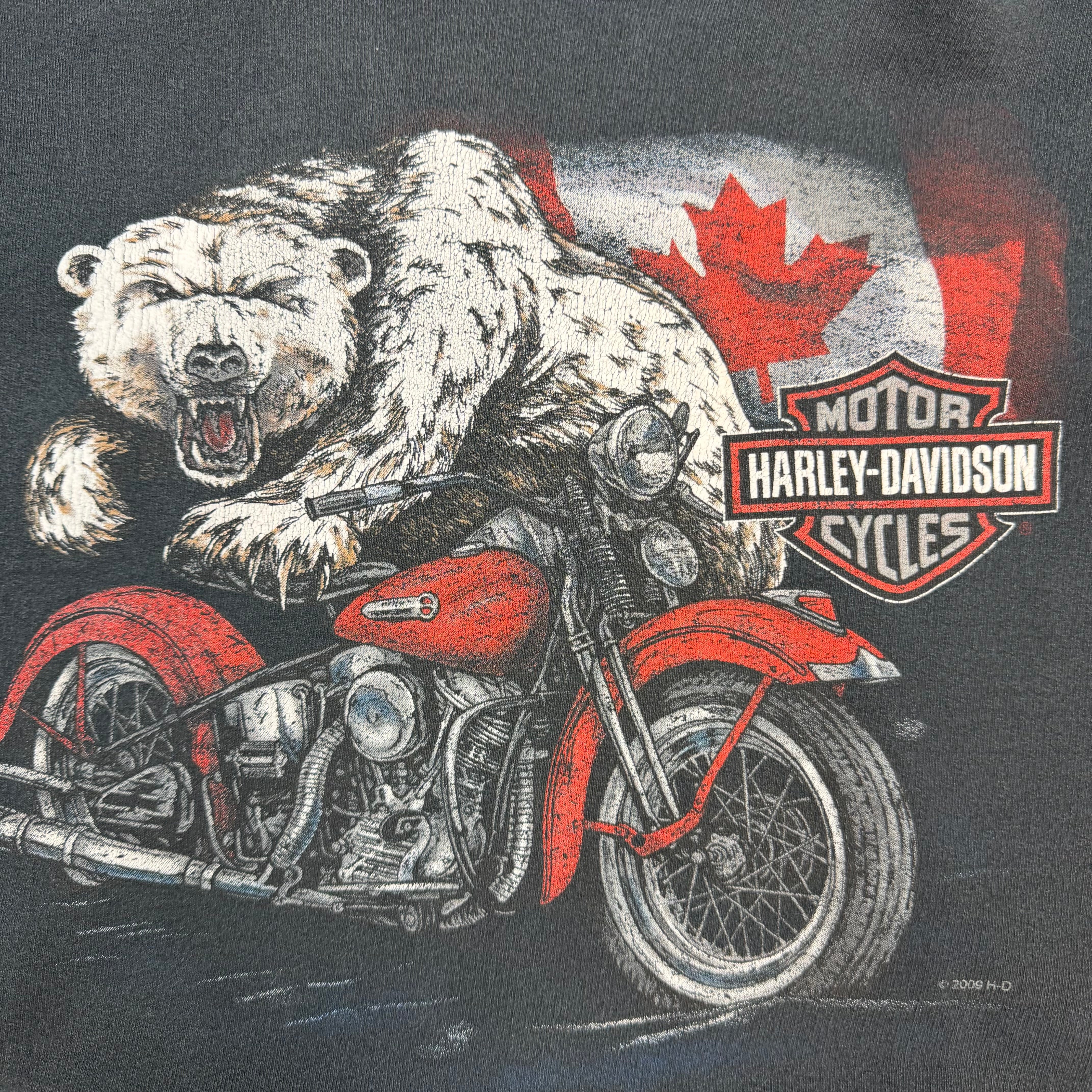 2009 Harley Davidson Redline Saskatoon Hoodie Black