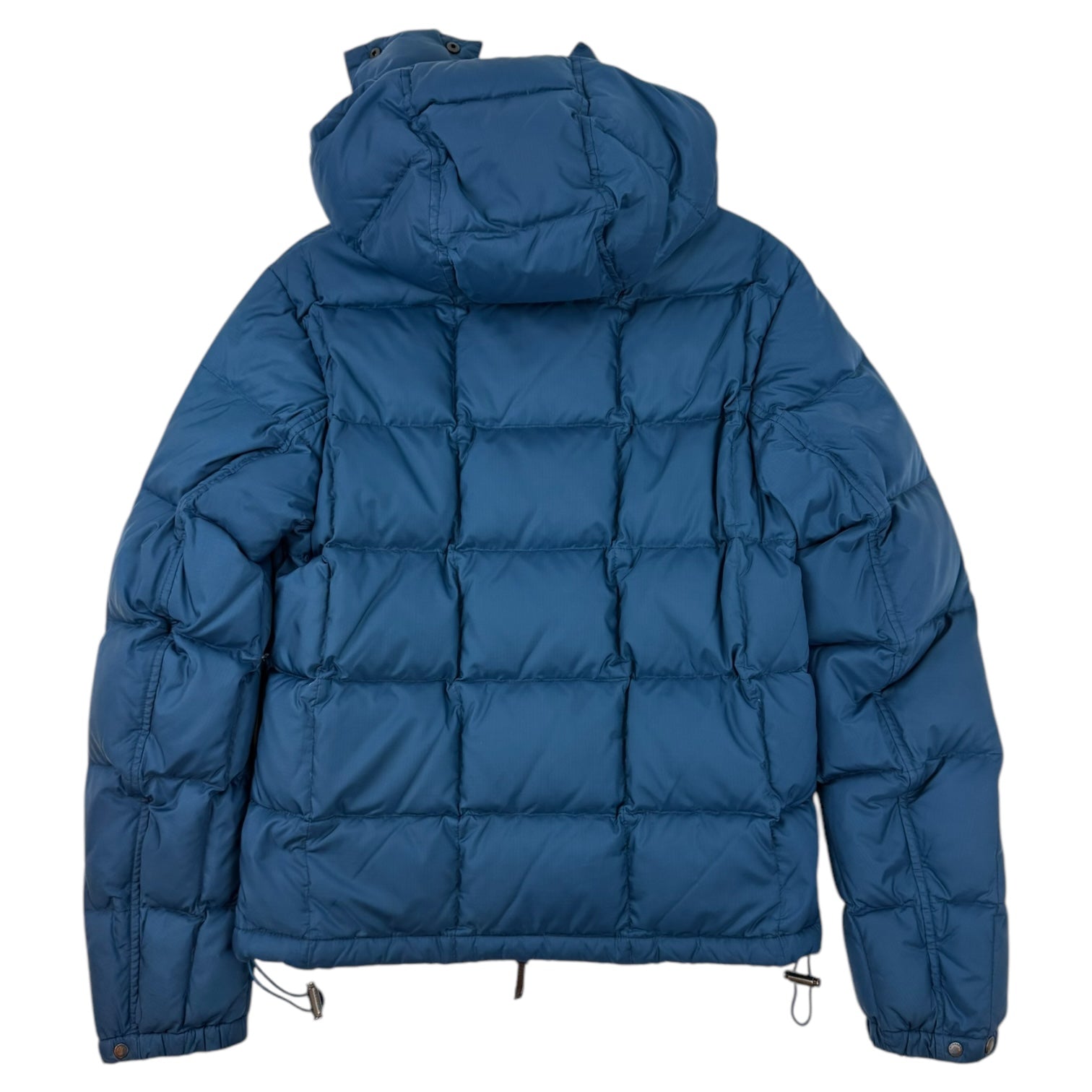 Burberry Brit Grid Puffer Down Jacket Blue