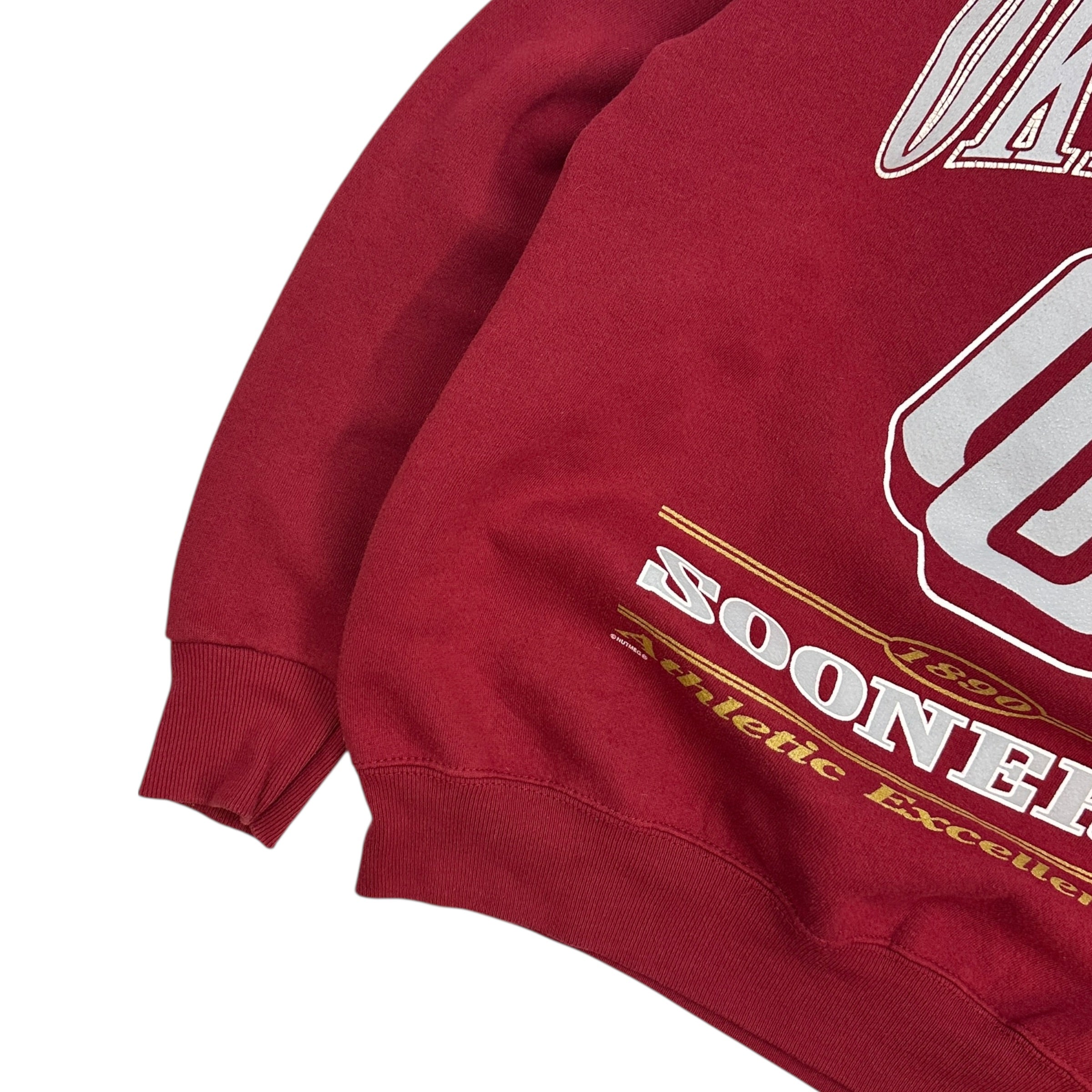 Vintage Oklahoma Sooners Crewneck Maroon