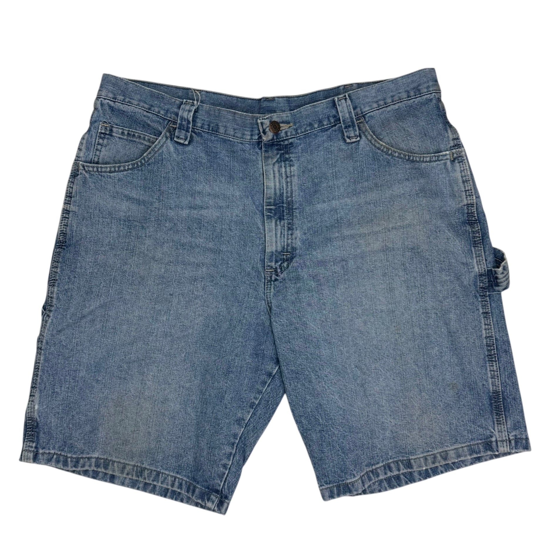 Vintage Wrangler Denim Carpenter Shorts Blue