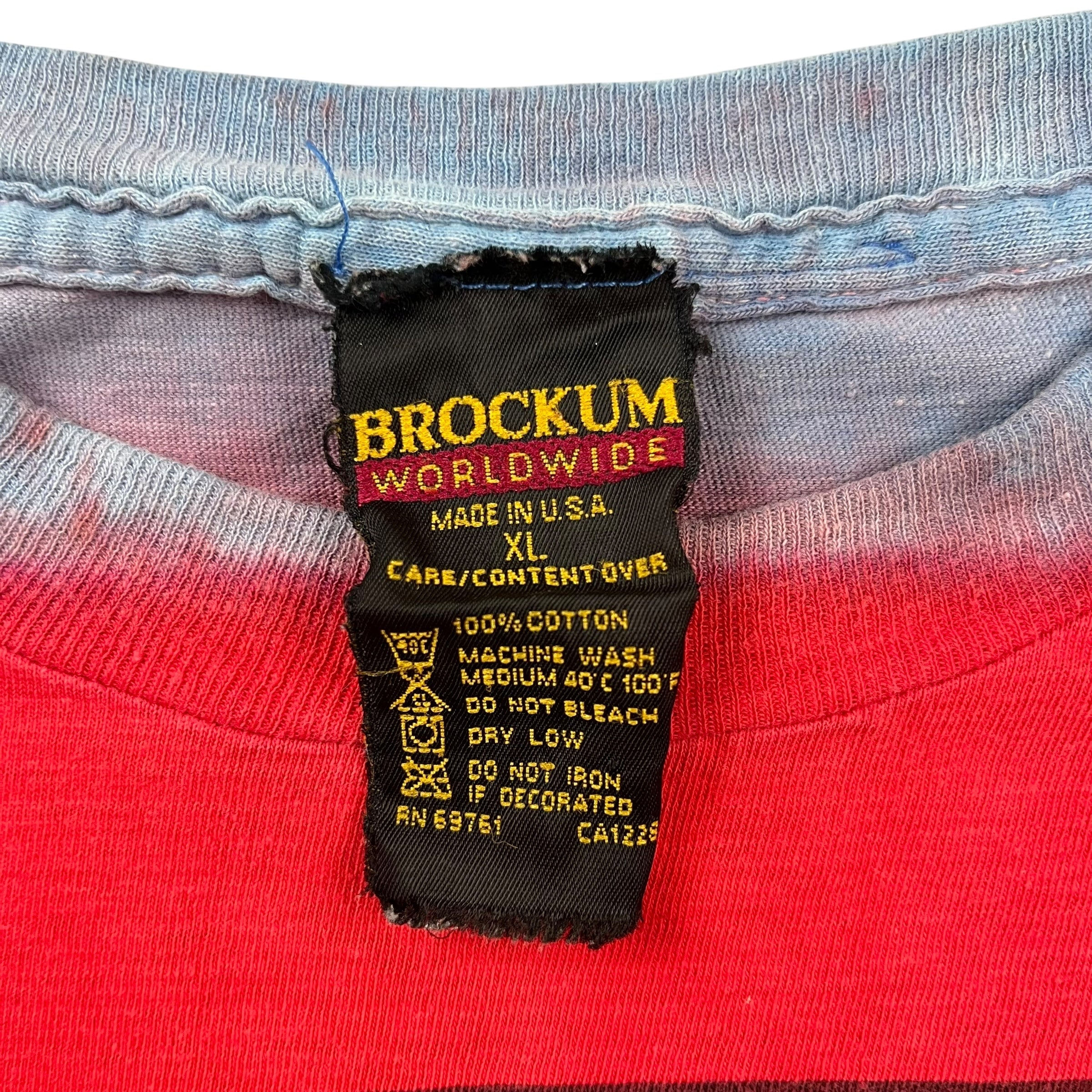1994 Rolling Stones Voodoo Lounge Tee Red