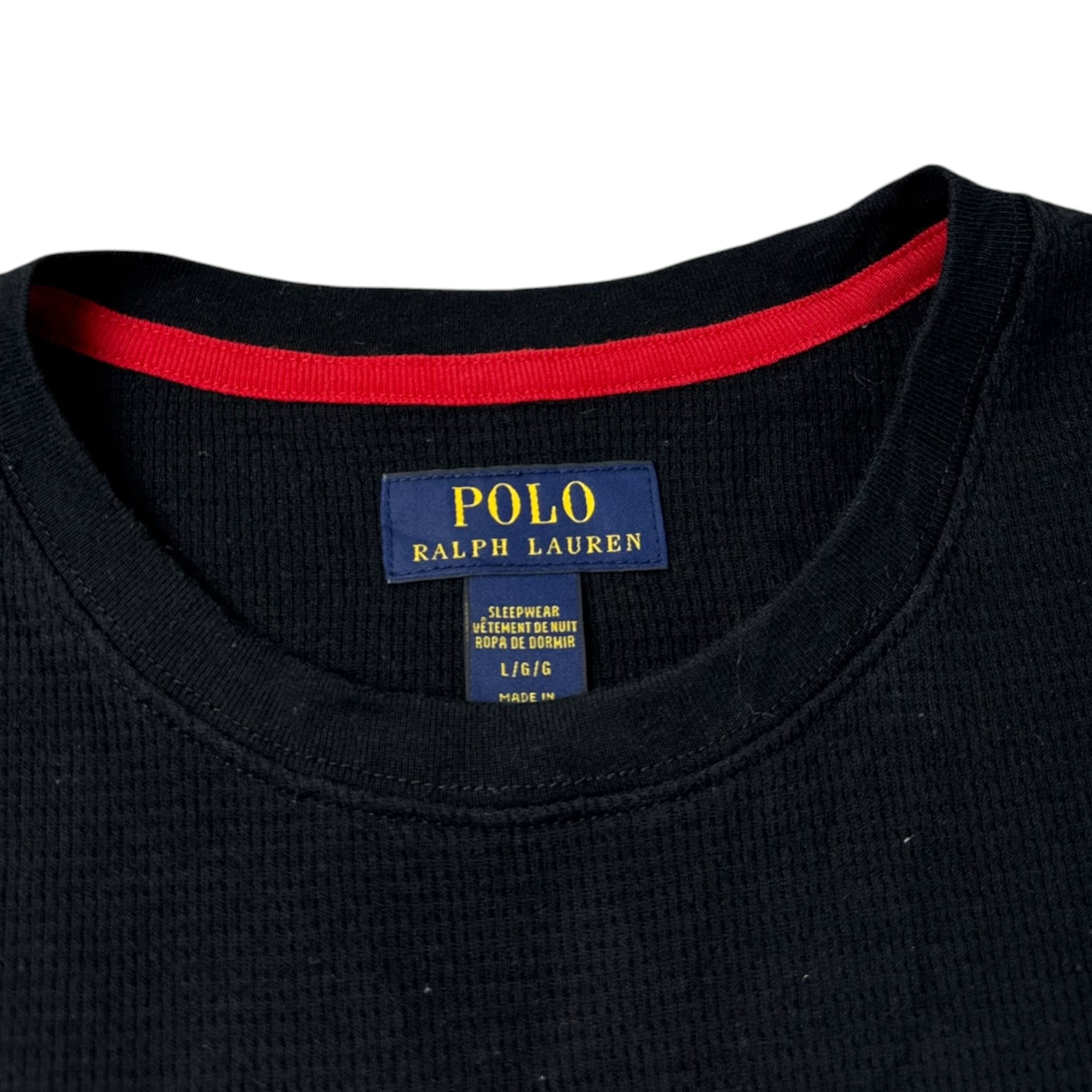 Polo Ralph Lauren Thermal Knit Black