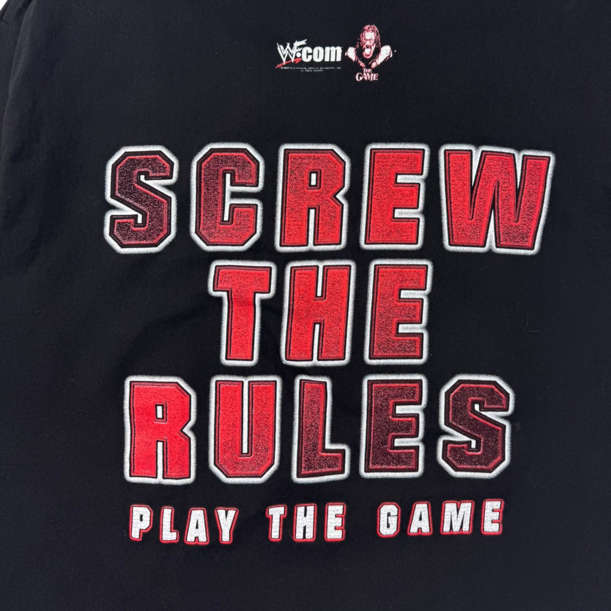 2002 Triple H “Screw The Rules” WWF T-Shirt