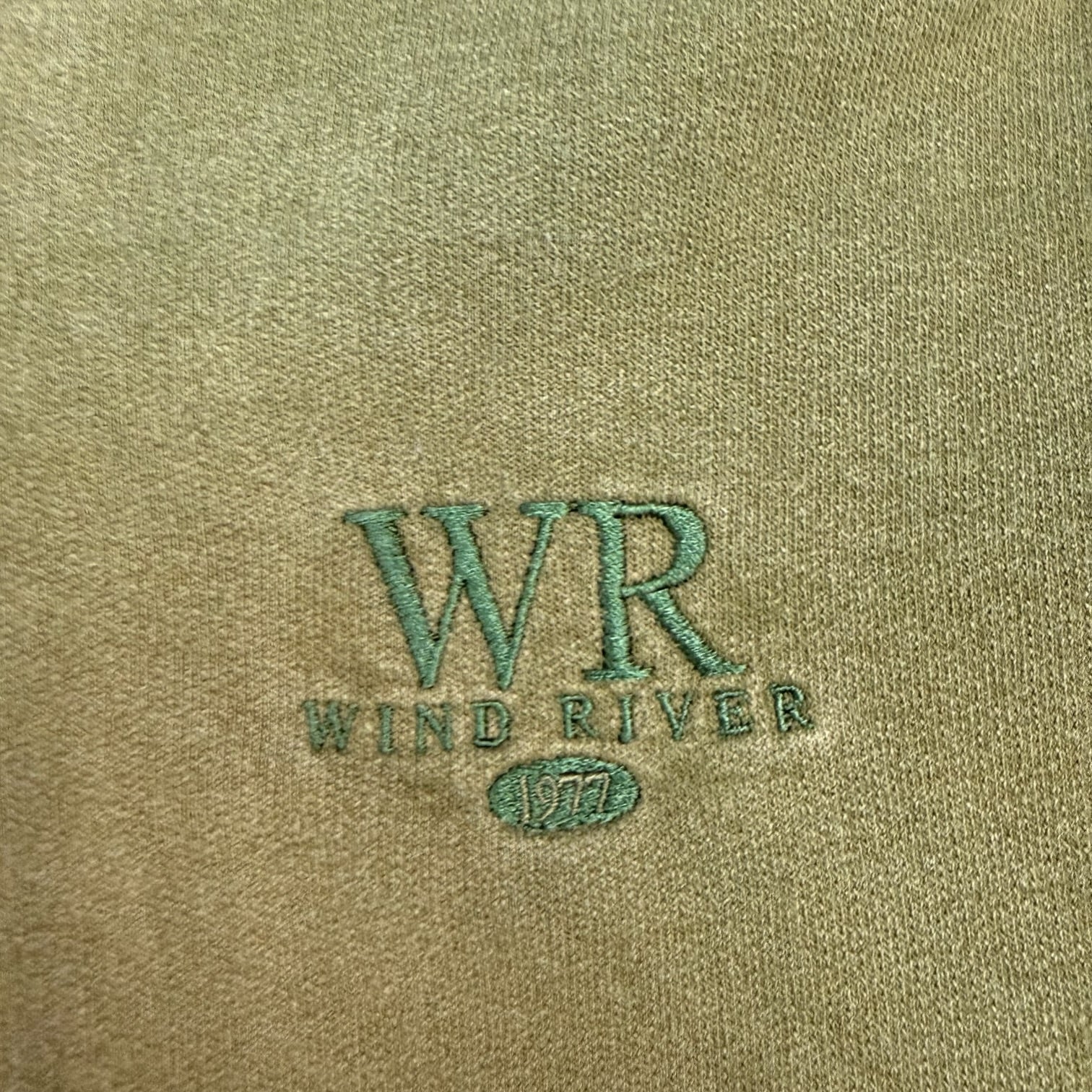 Vintage Wind River Crewneck Green