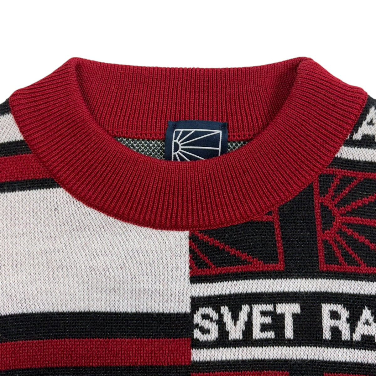 RAASVET Multi Panel Crewneck Jumper Multicolour