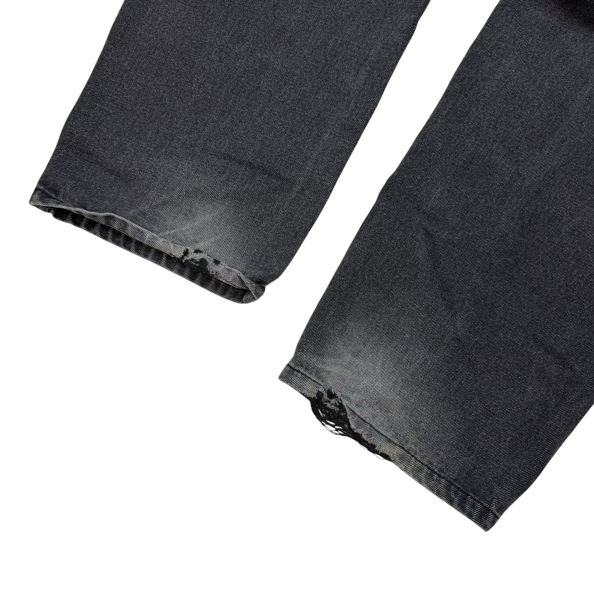 Dime Relaxed Denim Jeans Washed Black