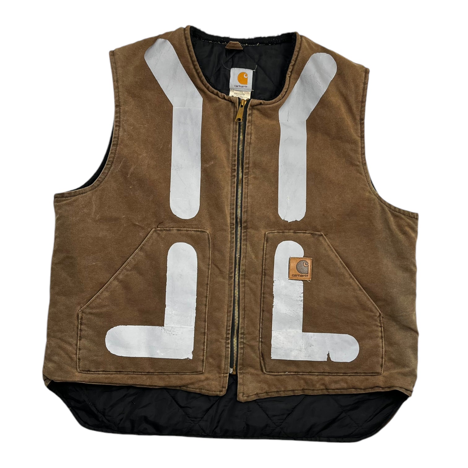 Carhartt 3M Work Vest Brown