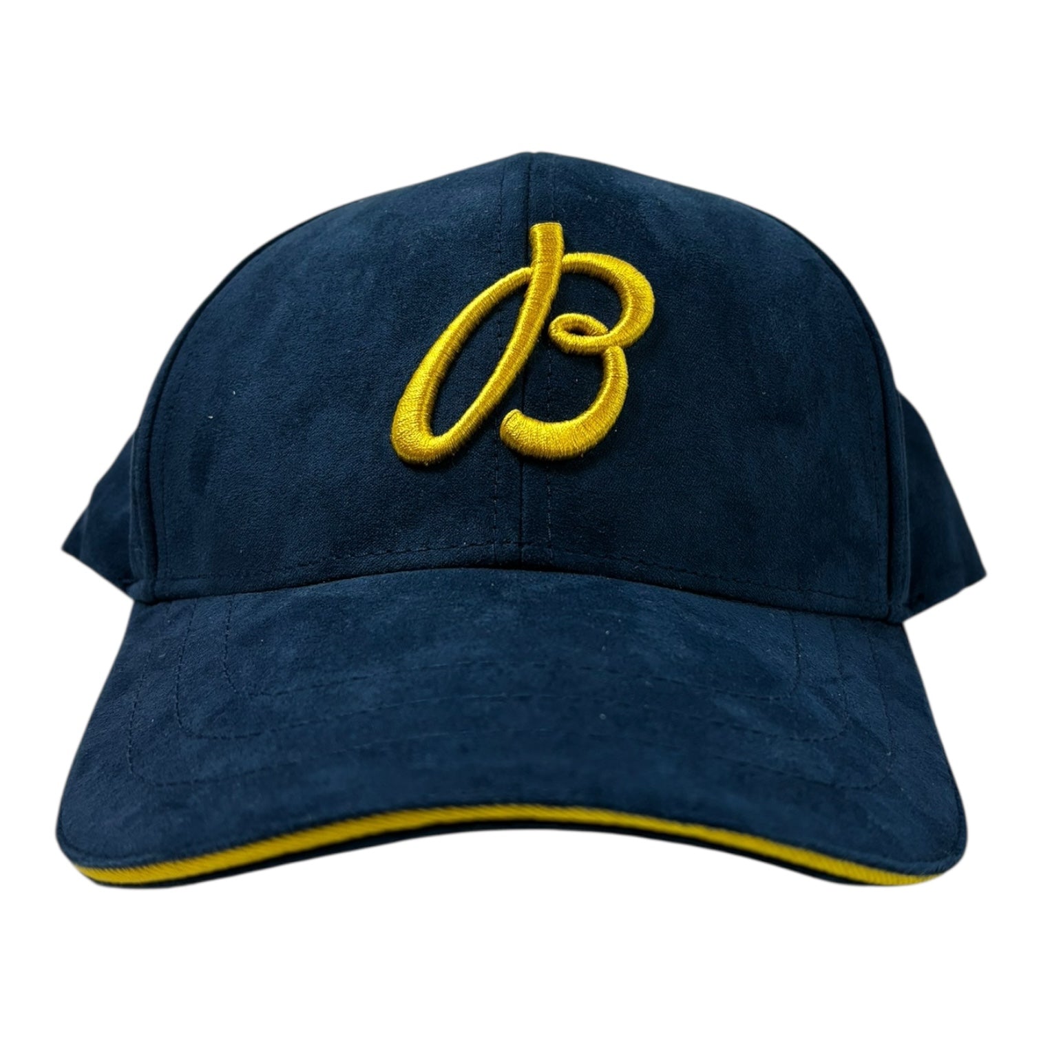 Vintage Breitling Logo StrapBack Hat Navy