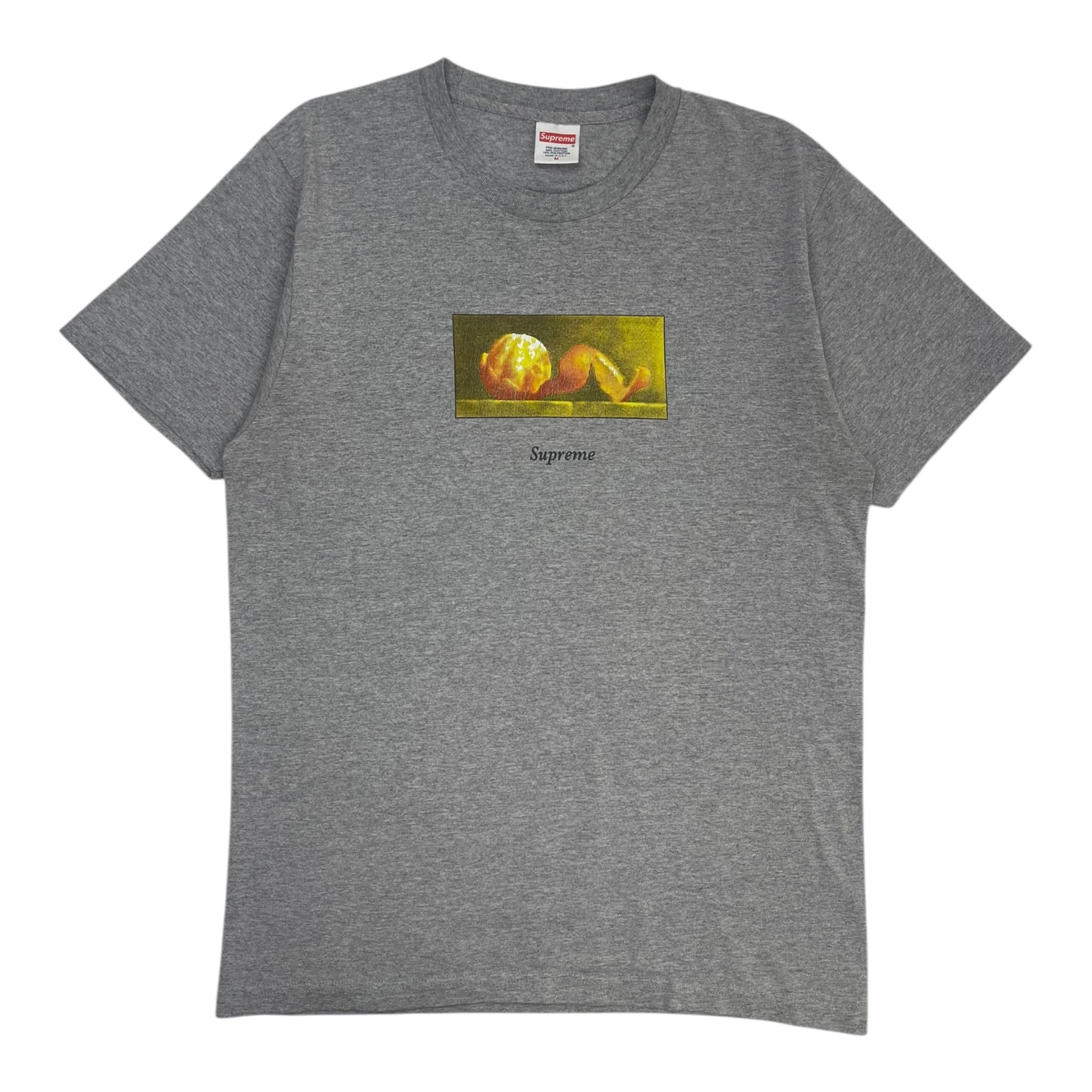 Supreme Peel S/S Tee Heather Grey