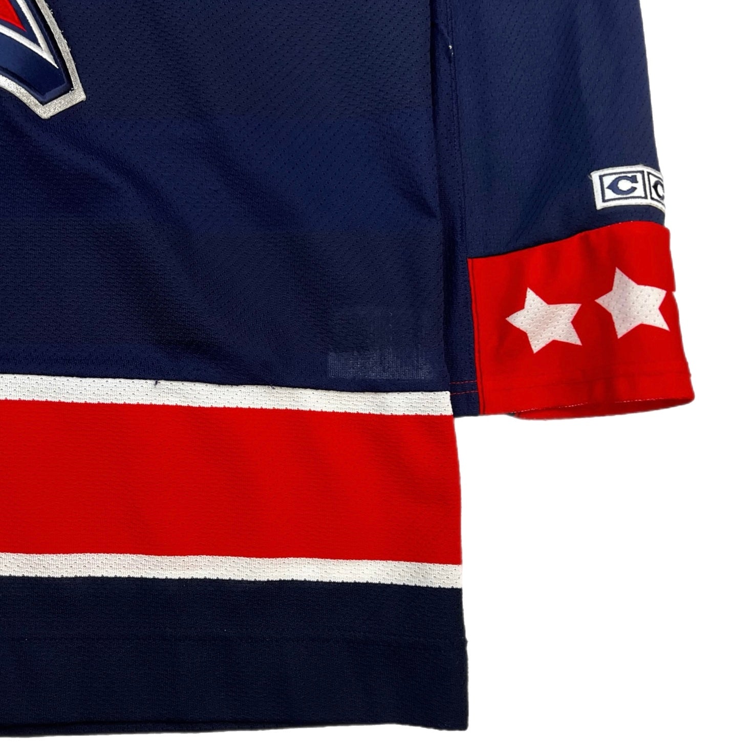 Vintage Colombus Blue Jackets CCM Home Jersey