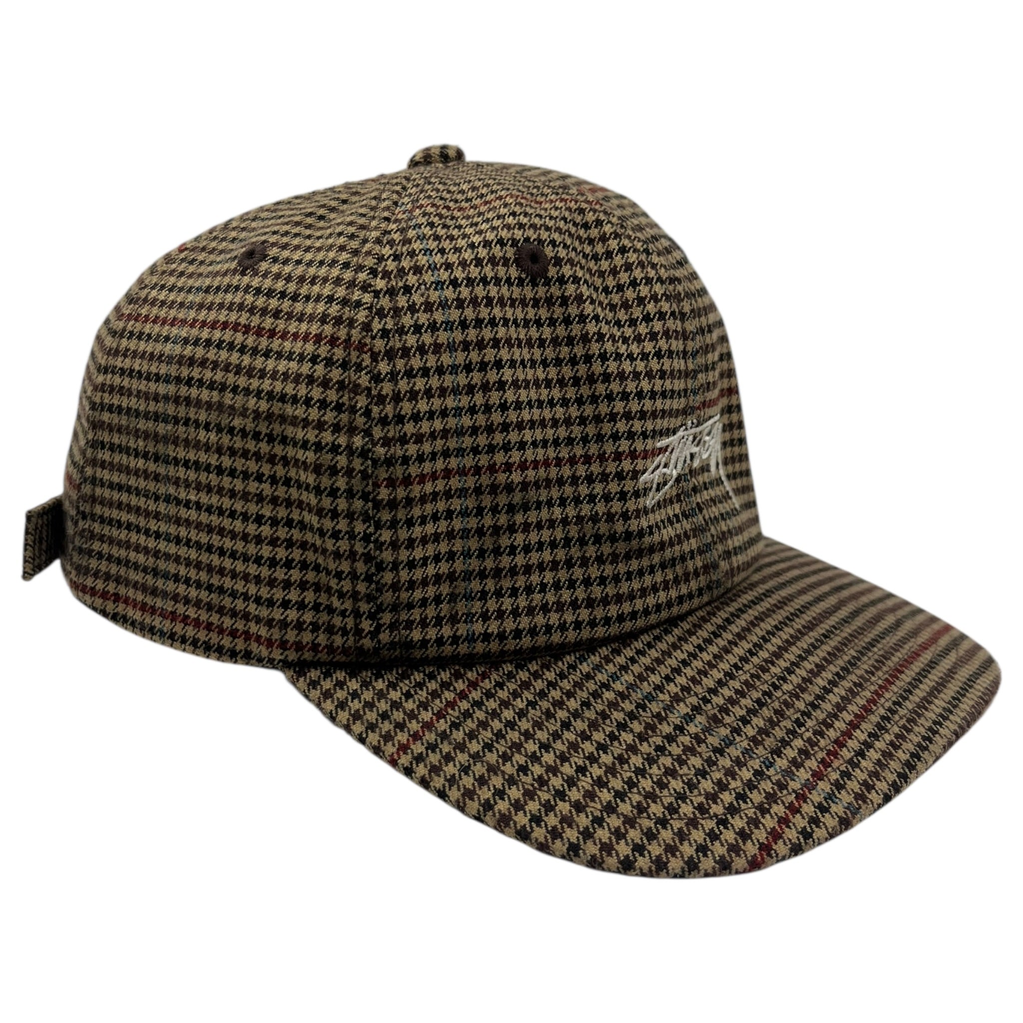 Stussy Houndstooth 6-Panel Hat