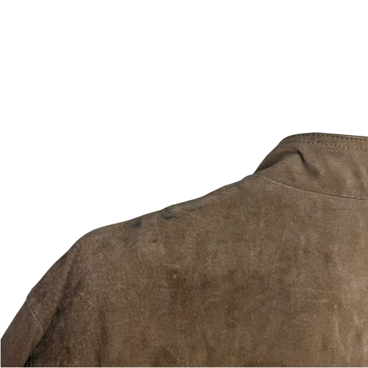Vintage Serge Saint Yves Suede Jacket Brown