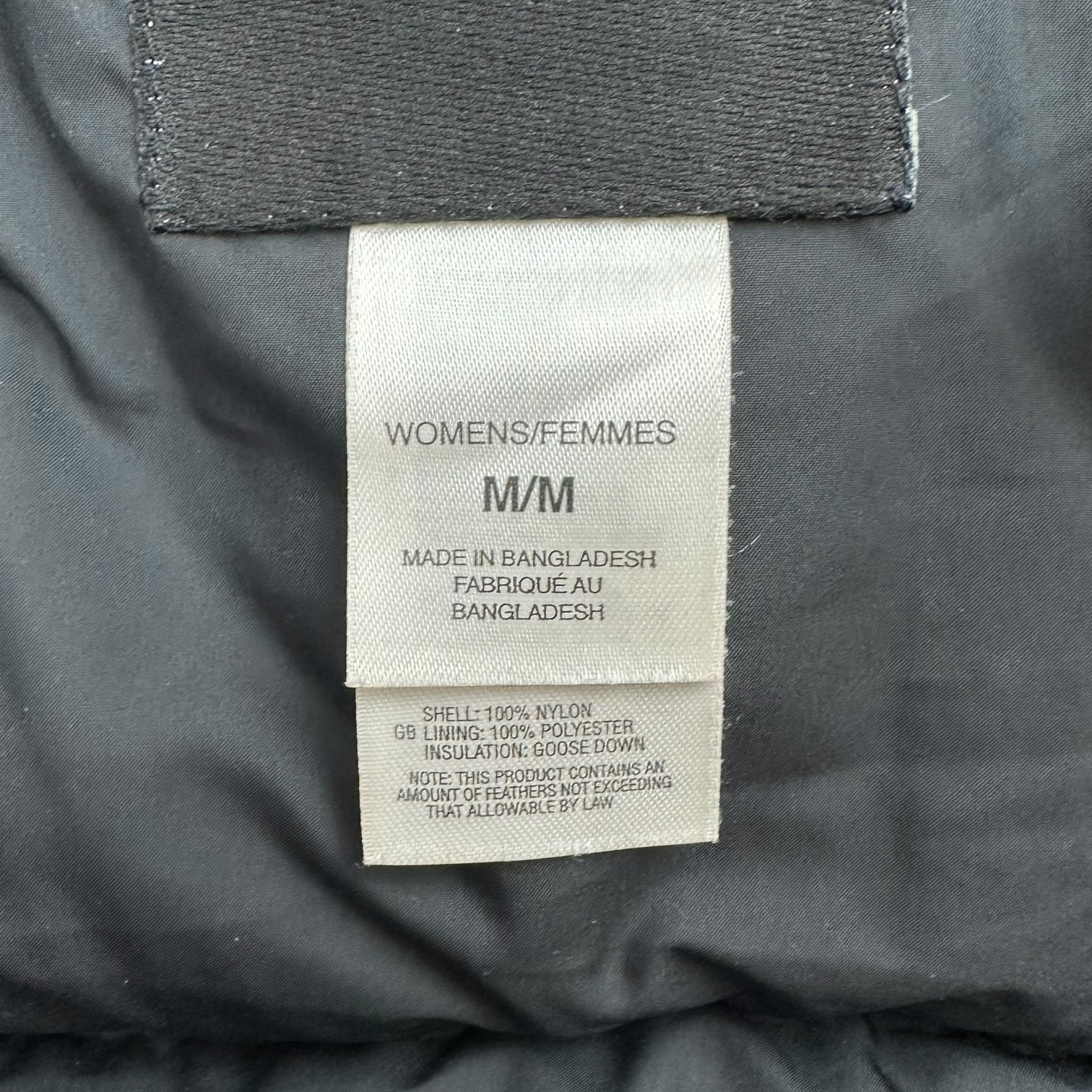 Vintage Womens The North Face Nupste 700 Puffer Jacket Black