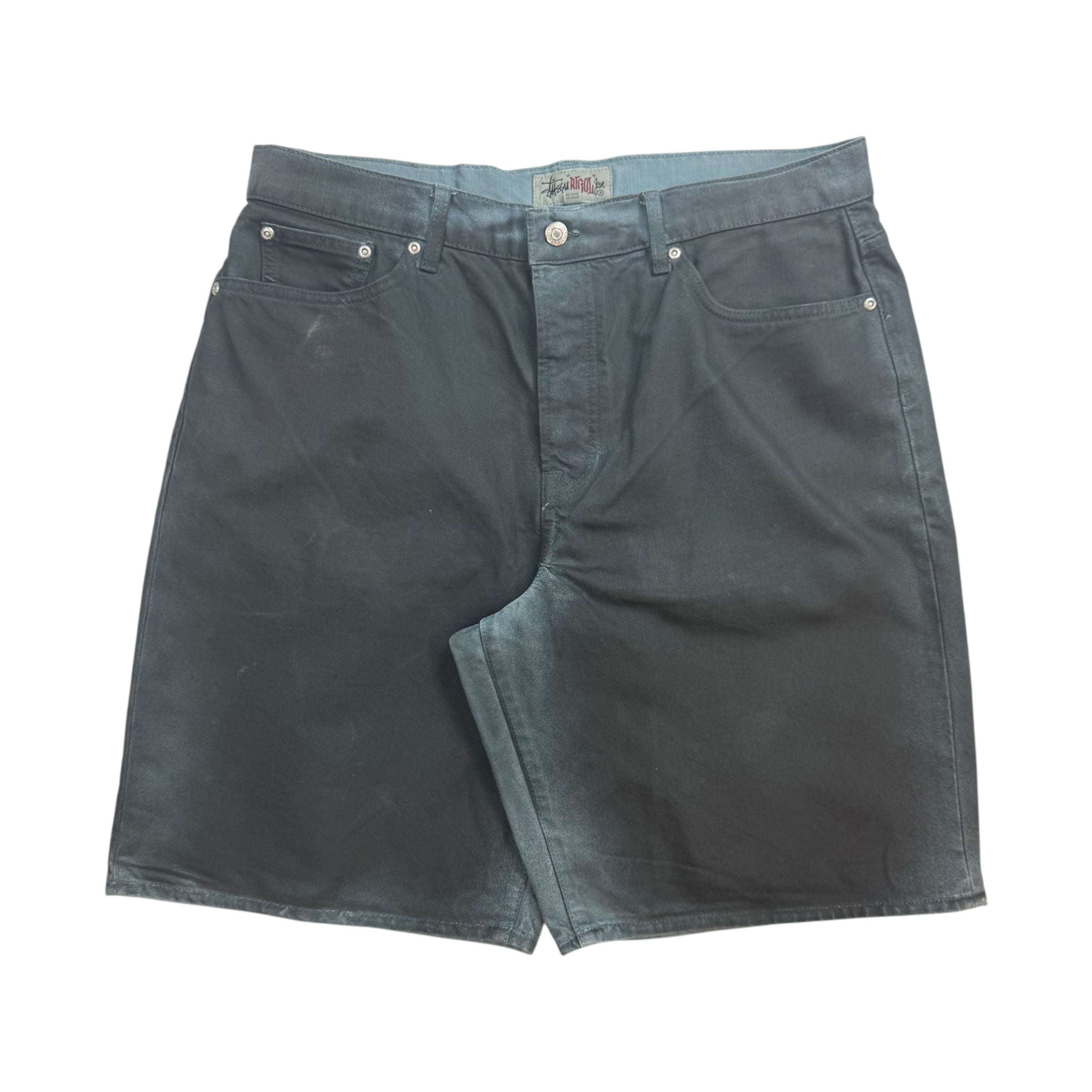 Stussy Big Ol’ Jeans Shorts Spray Dye