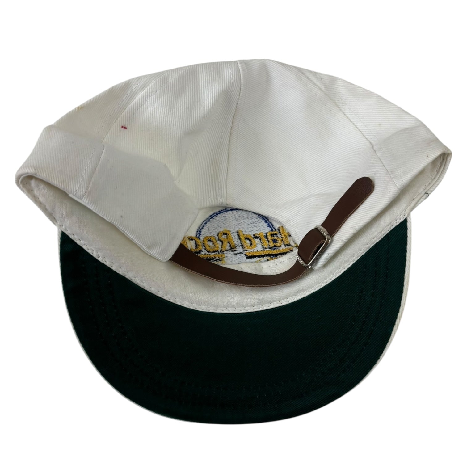 Vintage Hard Rock Cafe Vancouver StrapBack Hat White