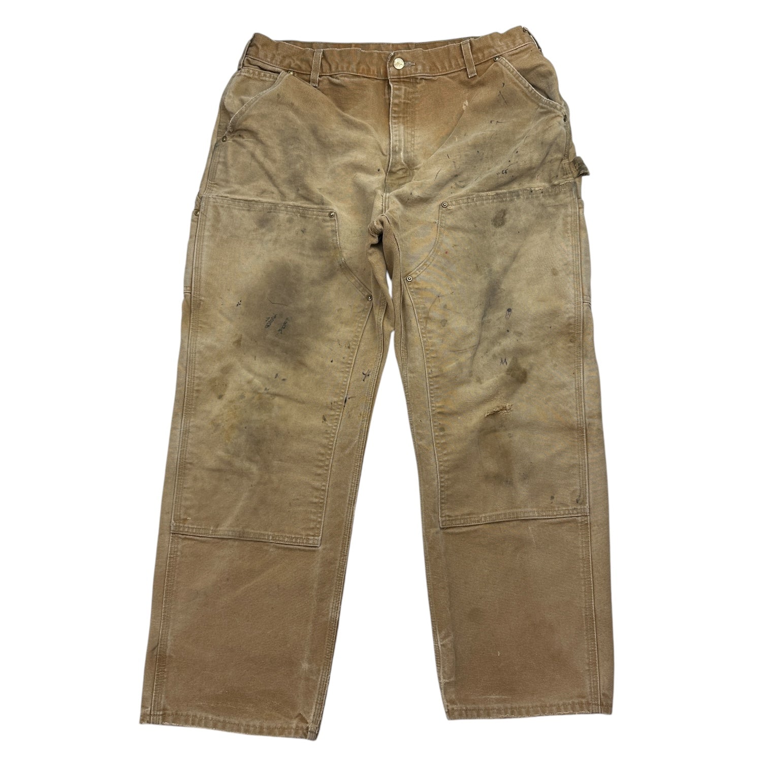 Vintage Carhartt Double Knee Pants Tan