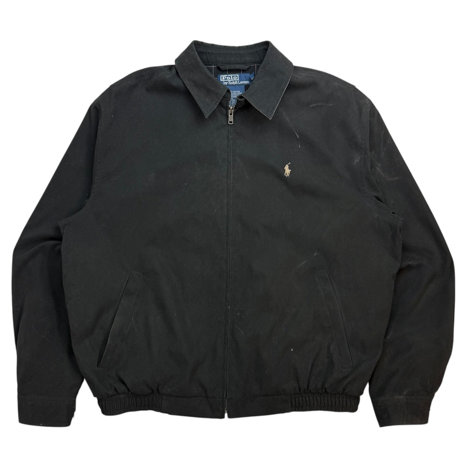 Vintage Ralph Lauren Polo Harrington Jacket Black