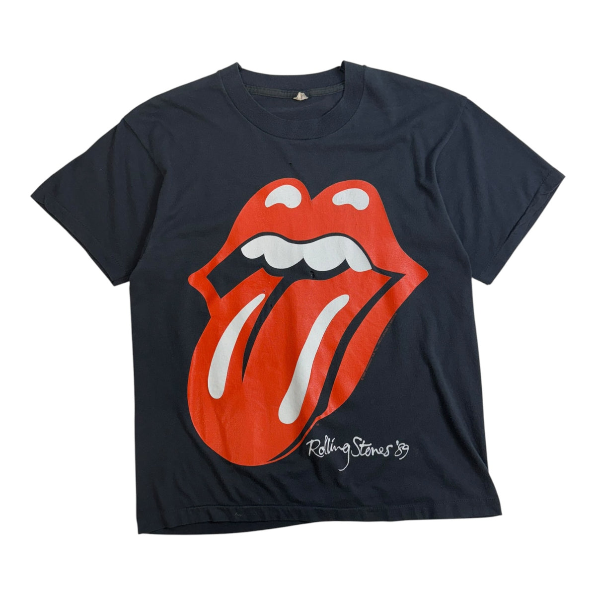 Vintage 1989 Rolling Stones North American Tour T-Shirt Black