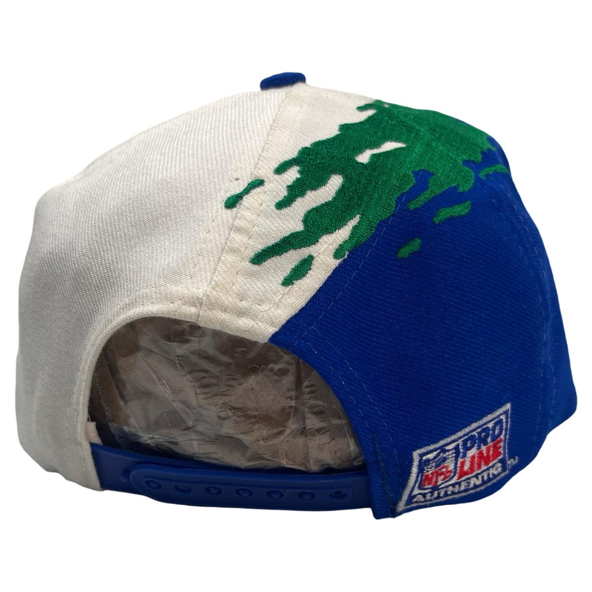Vintage Seattle Seahawks Splash Embroidered Snapback Blue