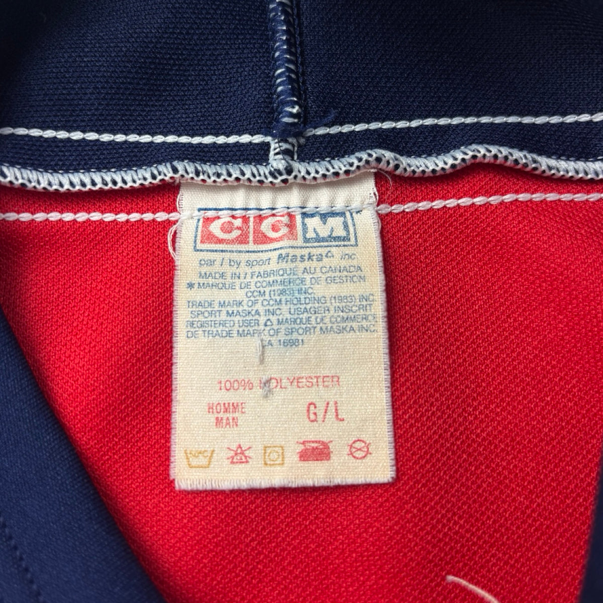 ‘90s CCM Florida Panthers NHL Away Jersey